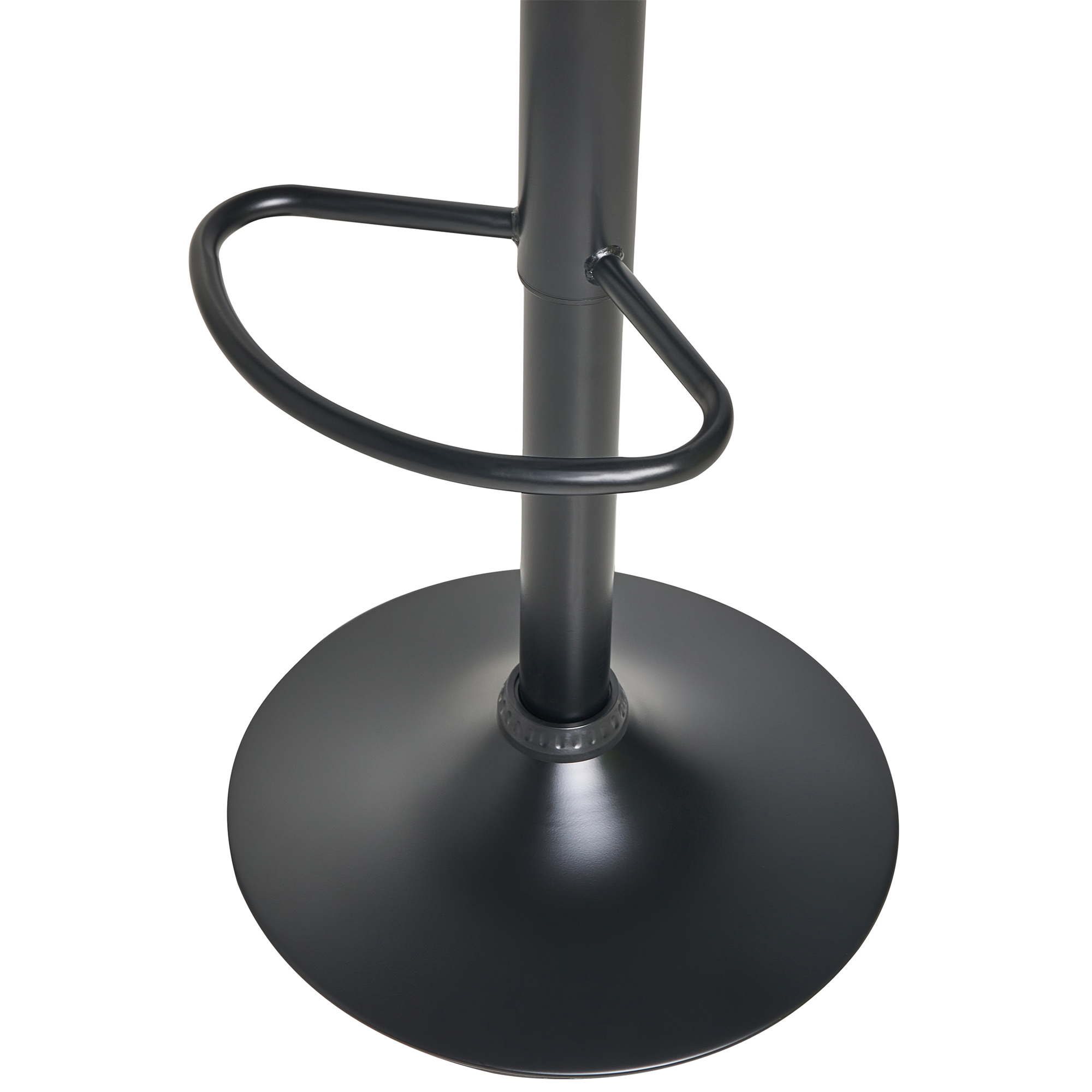 Set de 2 scaune de bar MEDULIN  Pivotant Gri deschis [10]