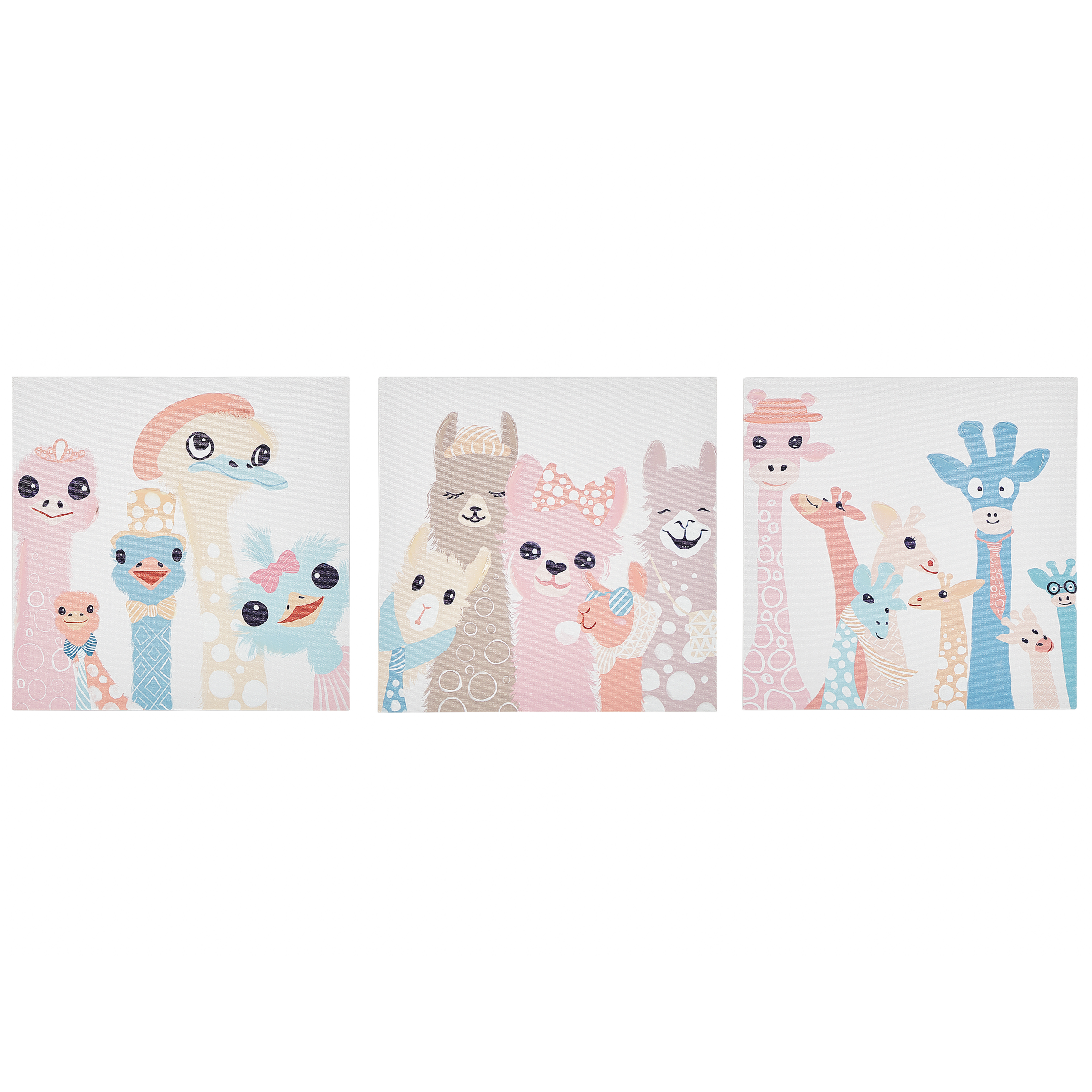 Wanddecoratie voor kinderen 30 cm 30 cm Multicolor TILLIA