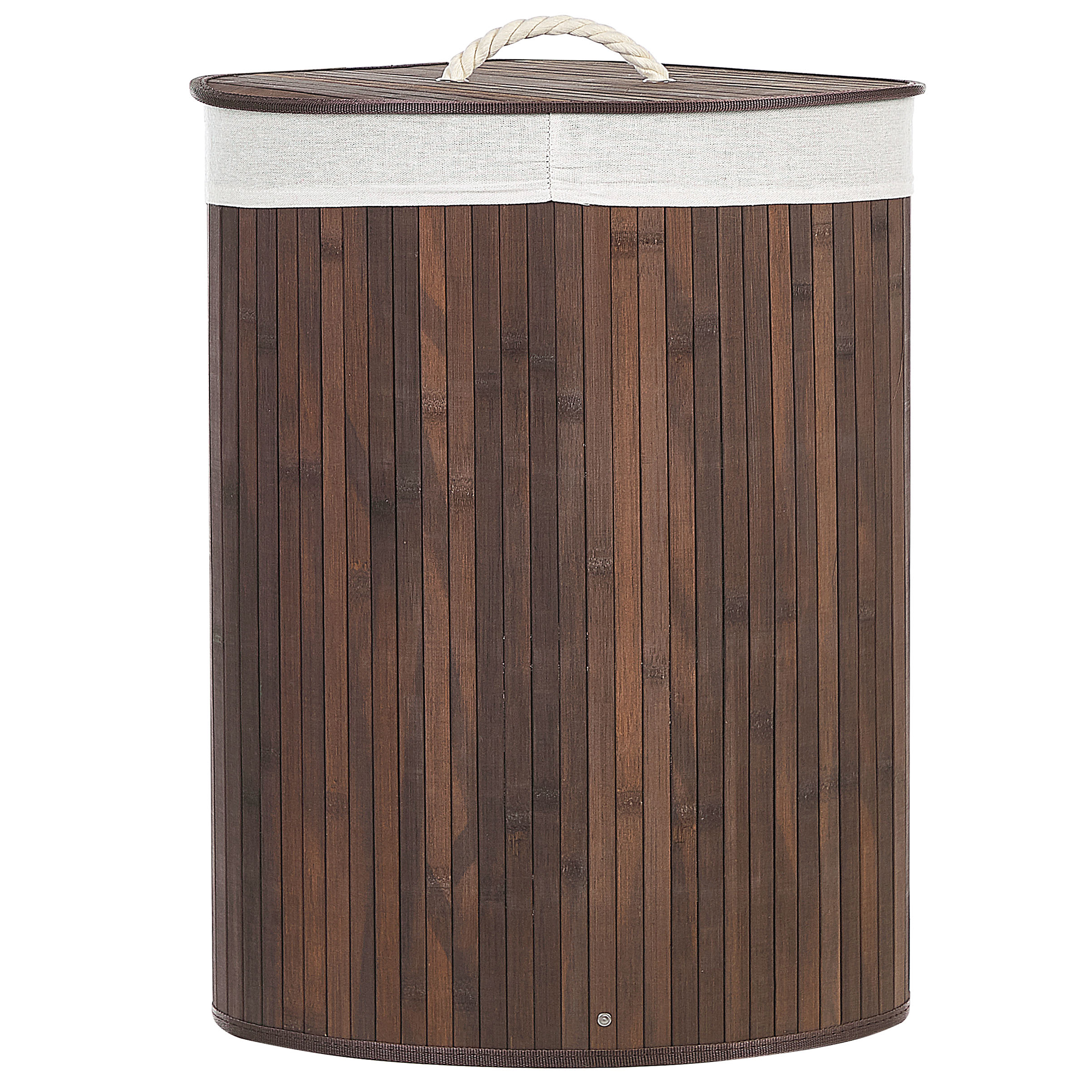 Wasmand bamboe donkerbruin 60 cm MATARA