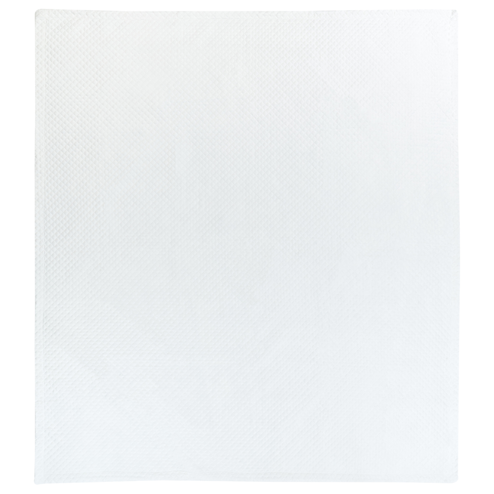 Image of Copriletto in tessuto poliestere Bianco Sporco 200 x 220 cm con motivo in rilievo Decorativo Biancheria da letto Design Classico Camera da letto