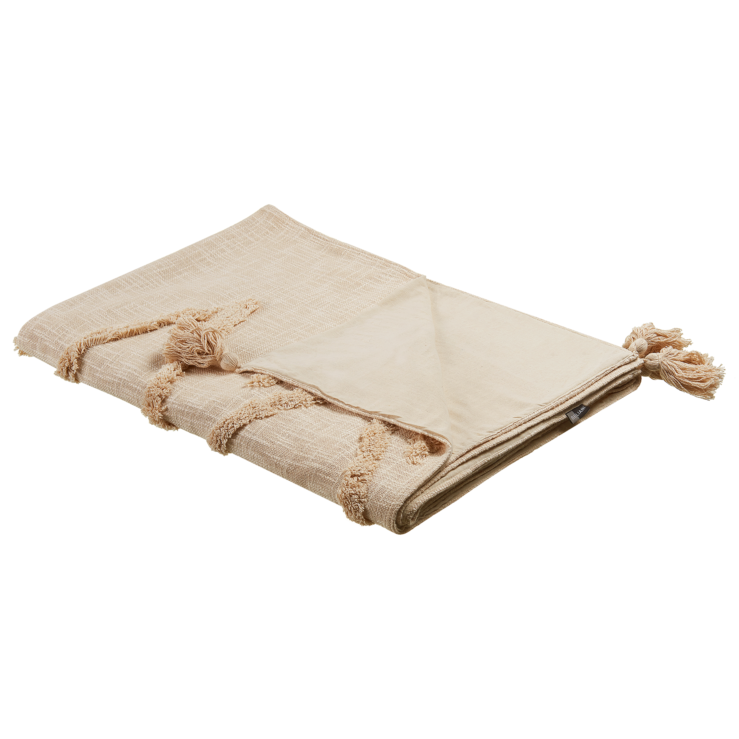 Deken beige 130 x 180 cm MORBI