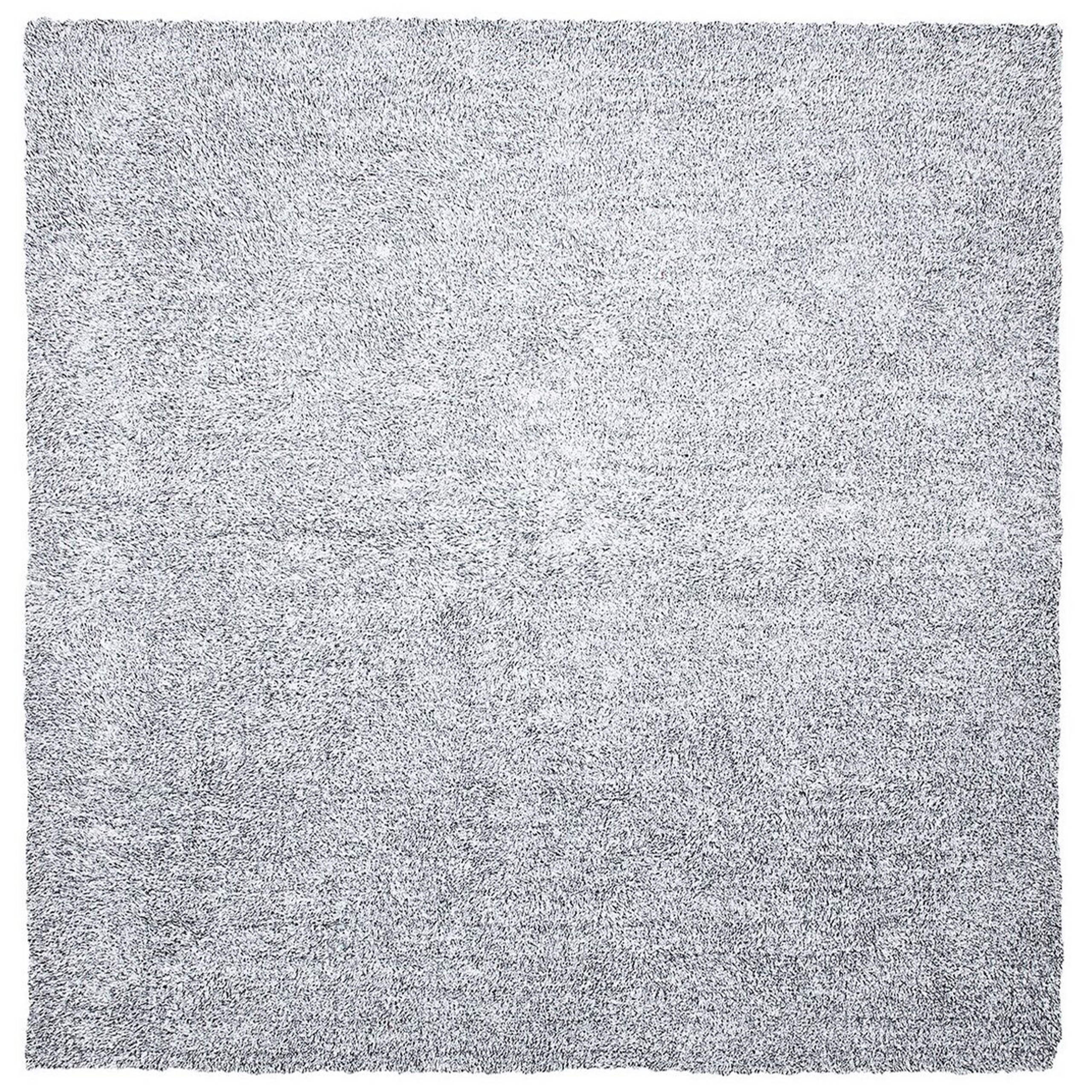 Vloerkleed polyester grijs gemêleerd 200 x 200 cm DEMRE