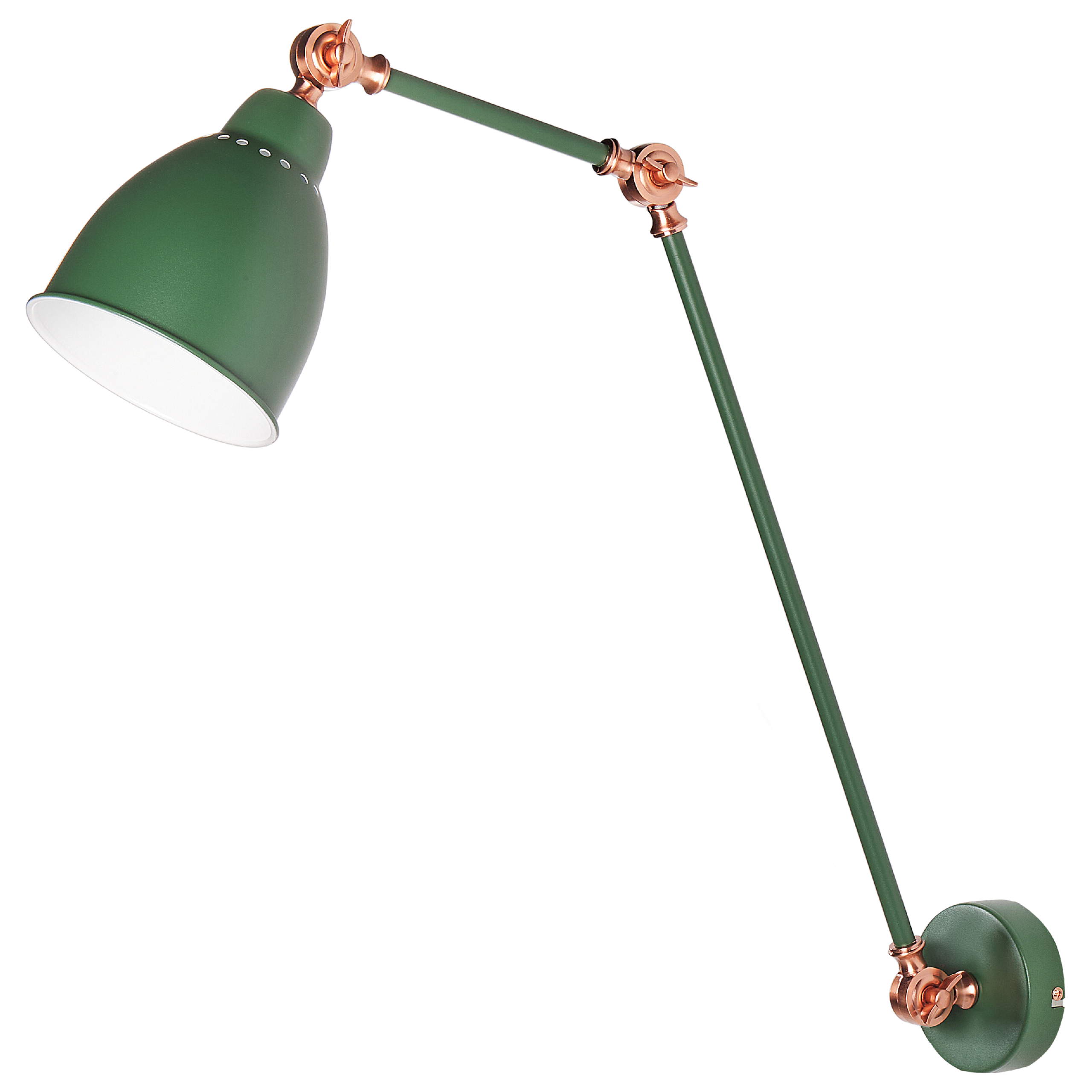 Wandlamp donkergroen MISSISSIPPI L