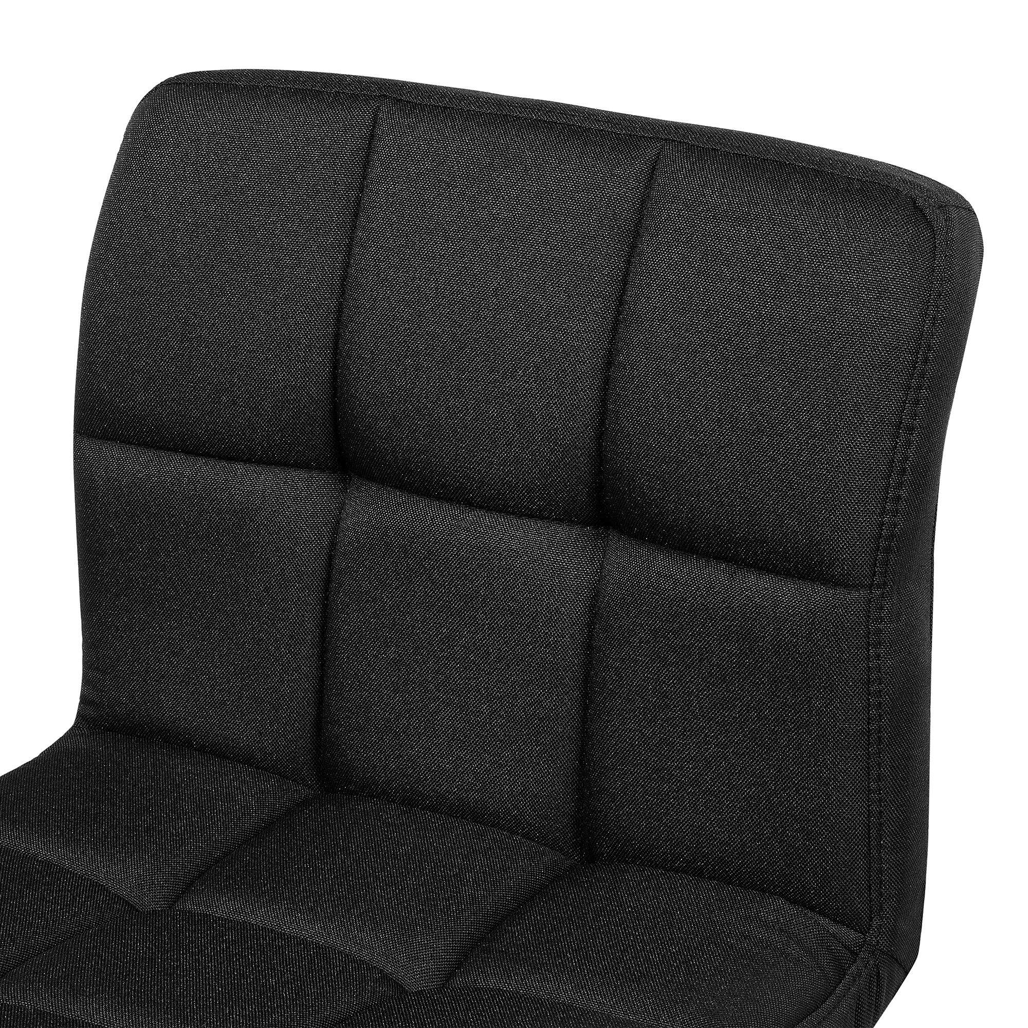 Set de 2 scaune de bar MARION Pivotant Negru [10]