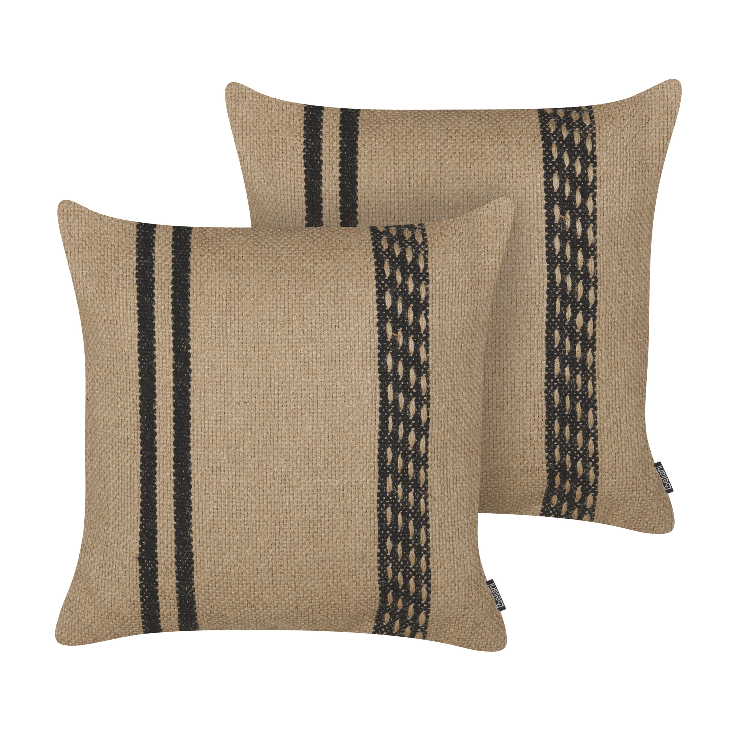 Set van 2 kussens Beige DESALIX 45 x 45 cm