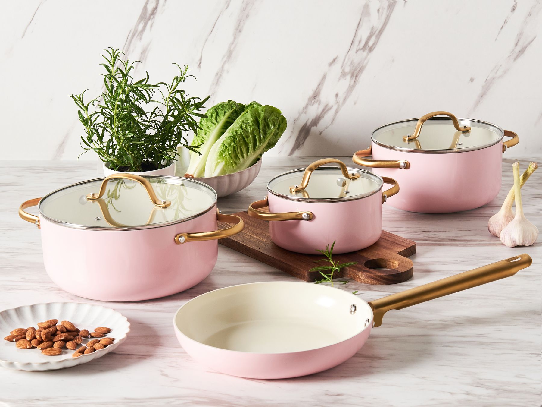 Casserole antiadhésive, avec couvercle, 20cm/3L, "Granita" - Korkmaz