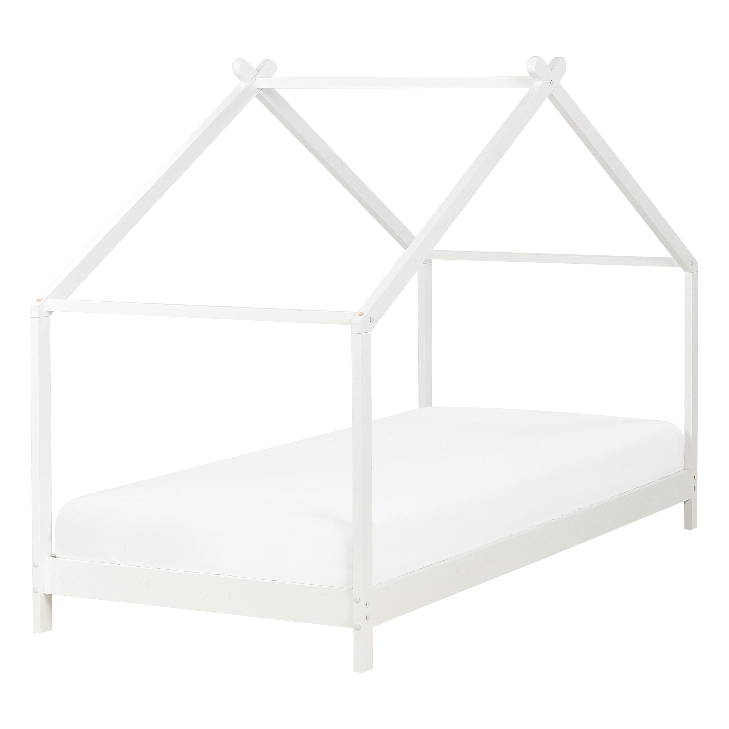 Kinderbed hout wit 90 x 200 cm ORLU
