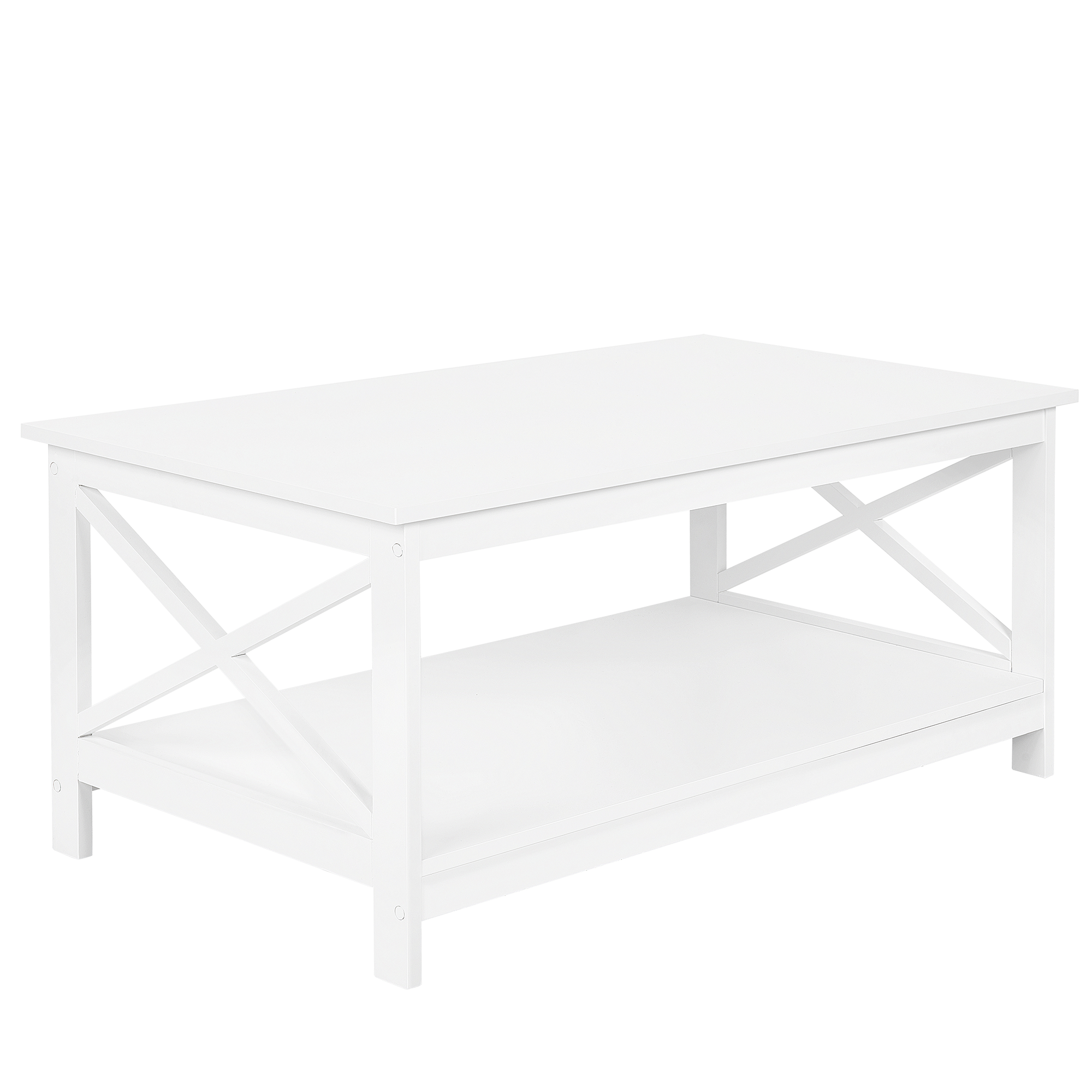 Salontafel MDF Mat Wit FOSTER