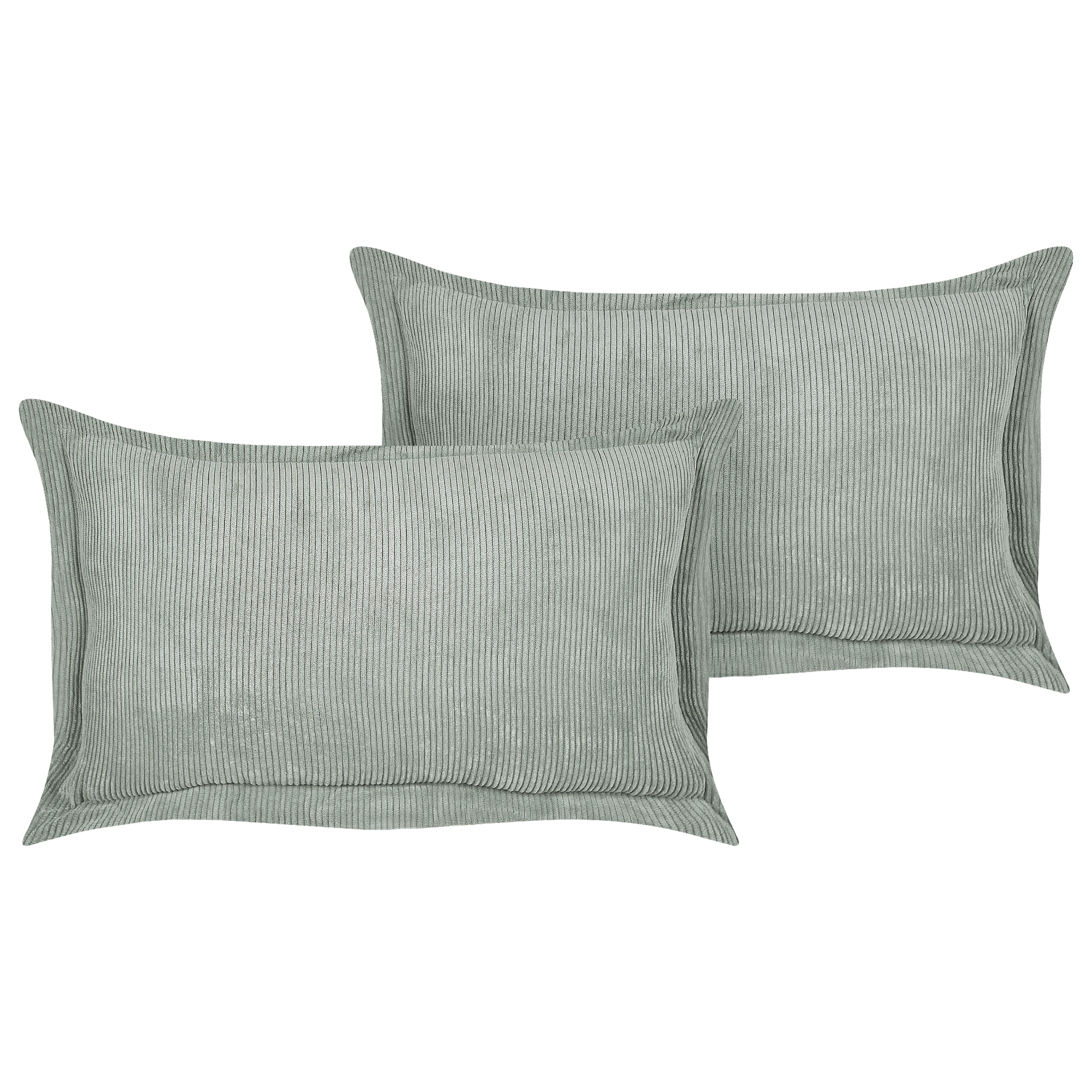 Set van 2 kussens Lichtgroen ZINNIA 47 x 27 cm