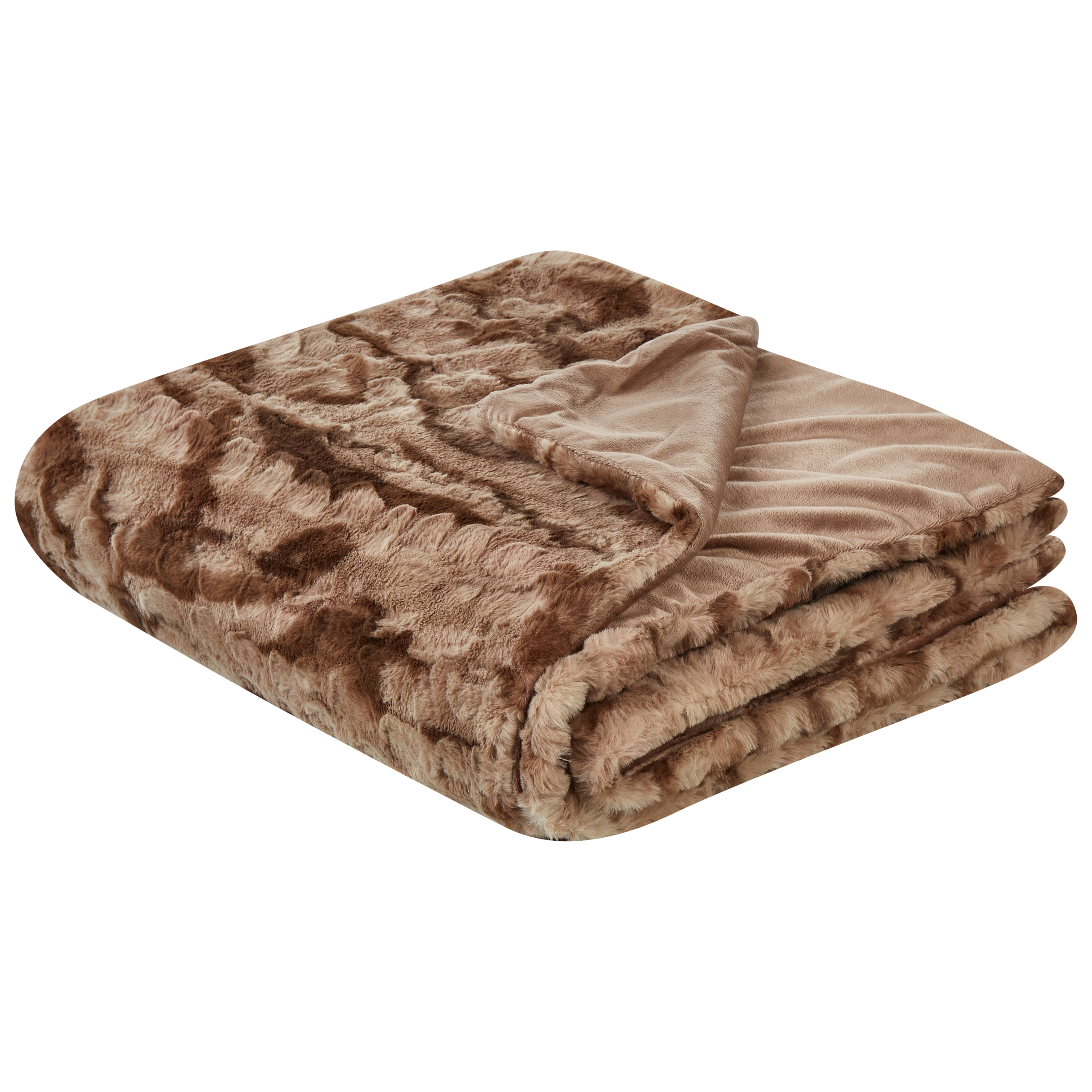 Bedsprei bruin 200 x 220 cm BAKIRA