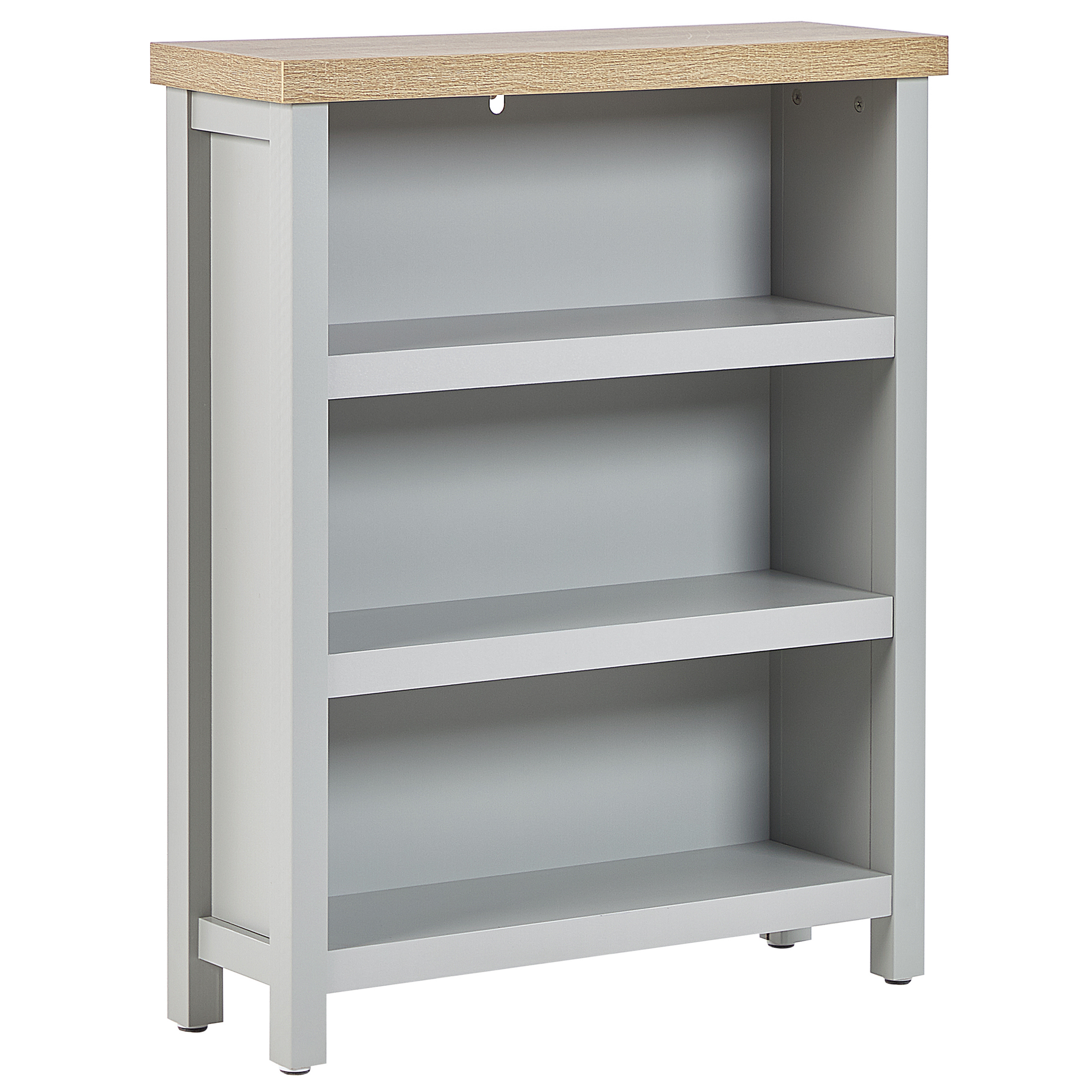 Boekenkast met 3 planken Lichtgrijs CLIO