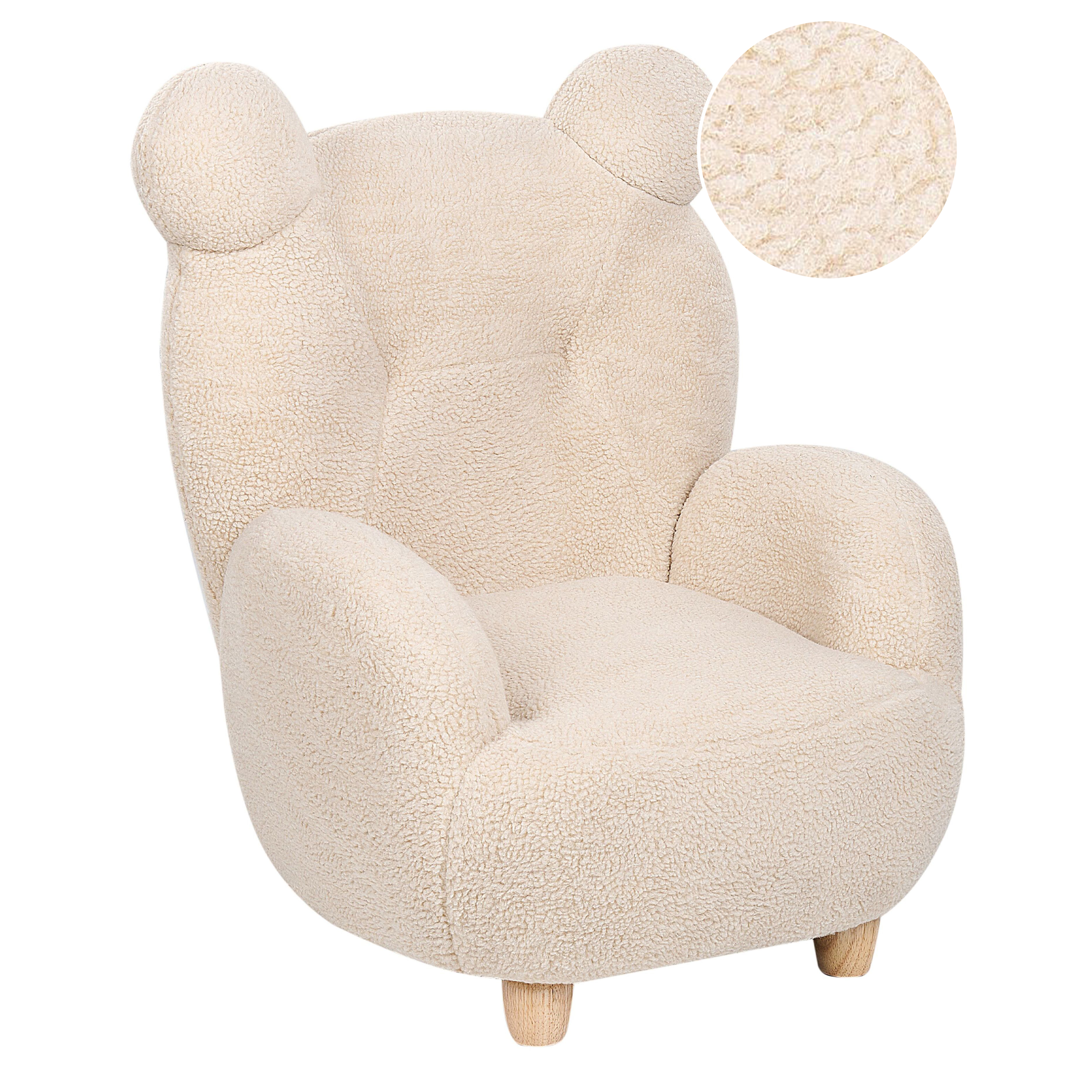 Kinderstoel Beige MELBU
