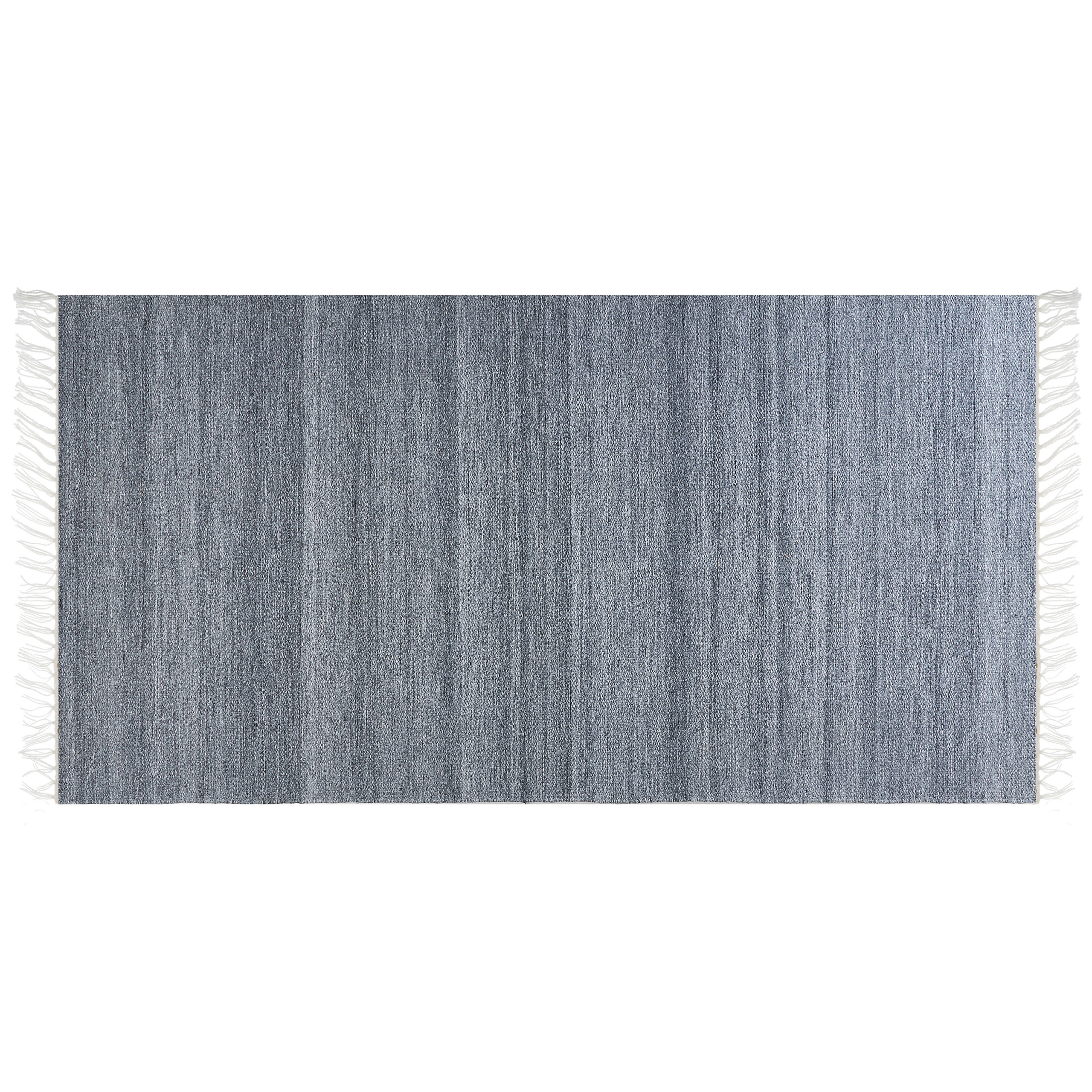Vloerkleed synthetisch grijs 80 x 150 cm MALHIA