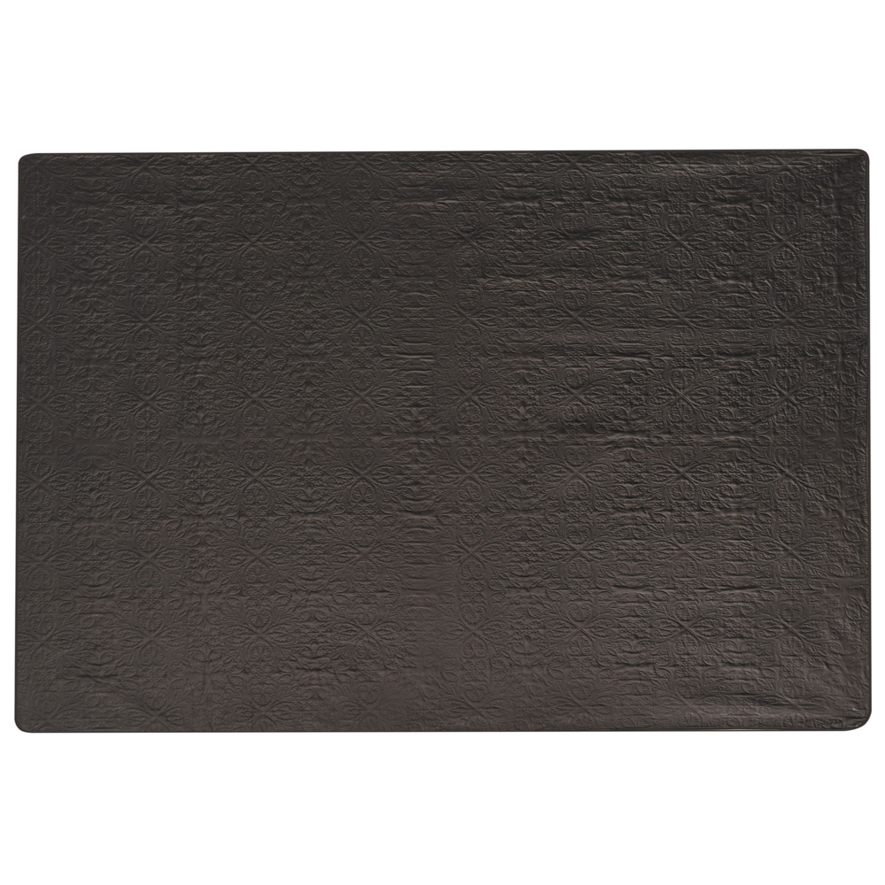 Image of Copriletto in Tessuto di Poliestere Marrone 140 x 210 cm Motivo in Rilievo Decorativo Copriletto Lenzuola Design Classico Camera da Letto