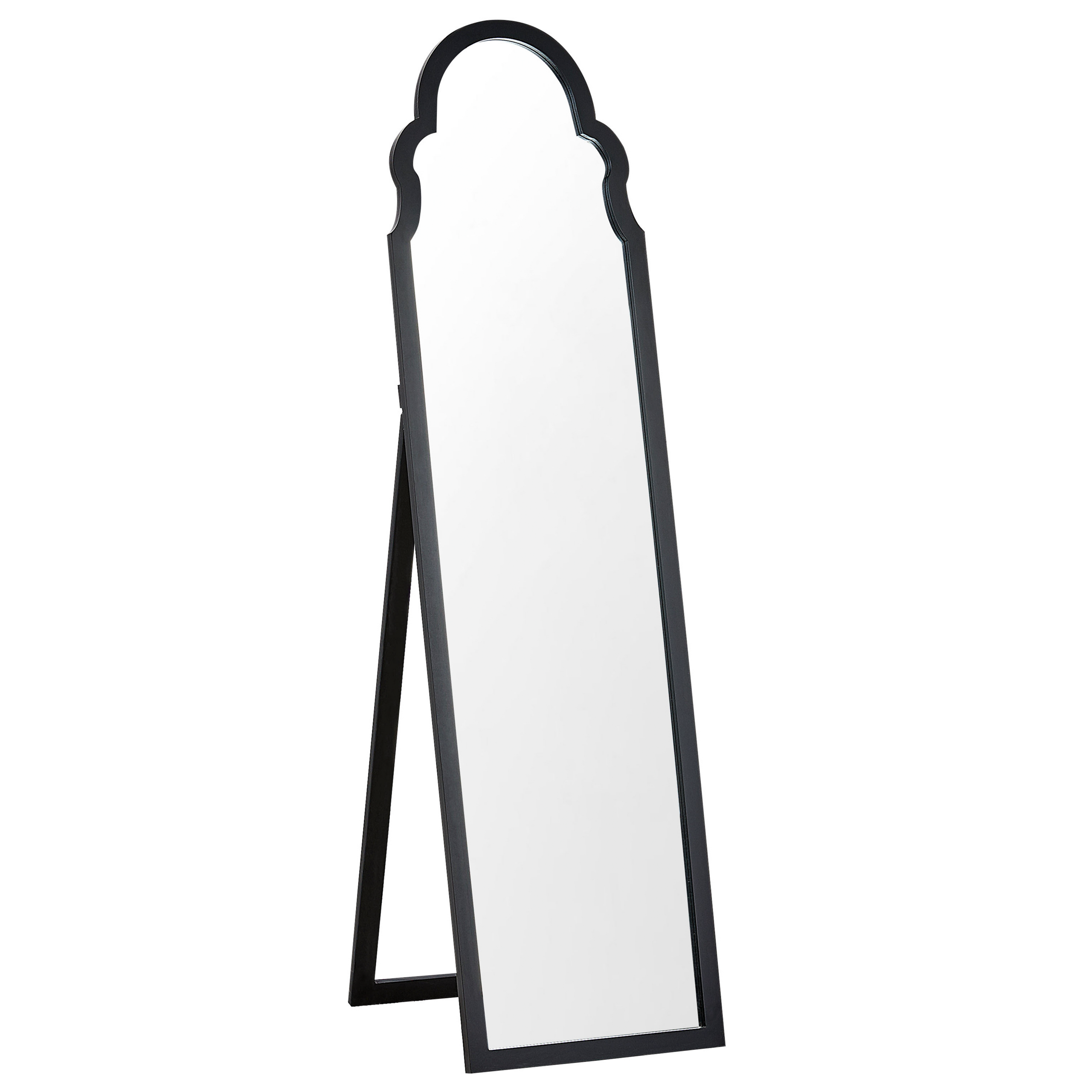 Staande spiegel zwart 40 x 150 cm CHATILLON