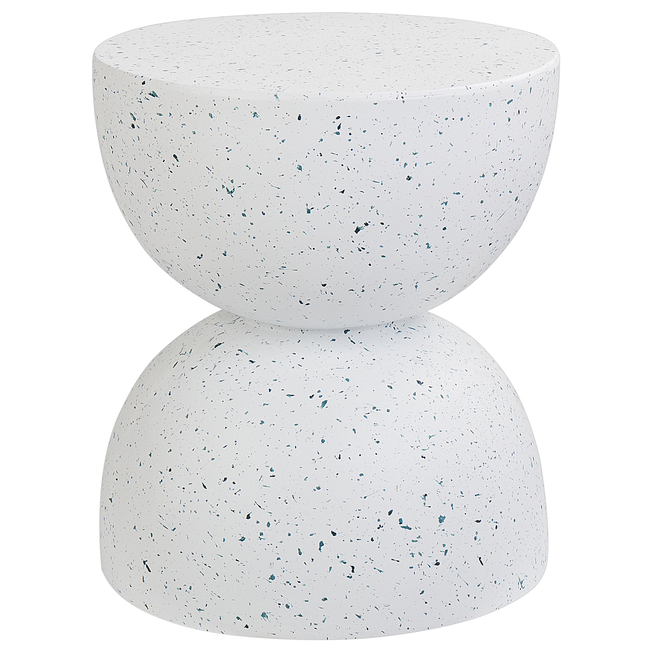 Bijzettafel terrazzo wit CAORIA