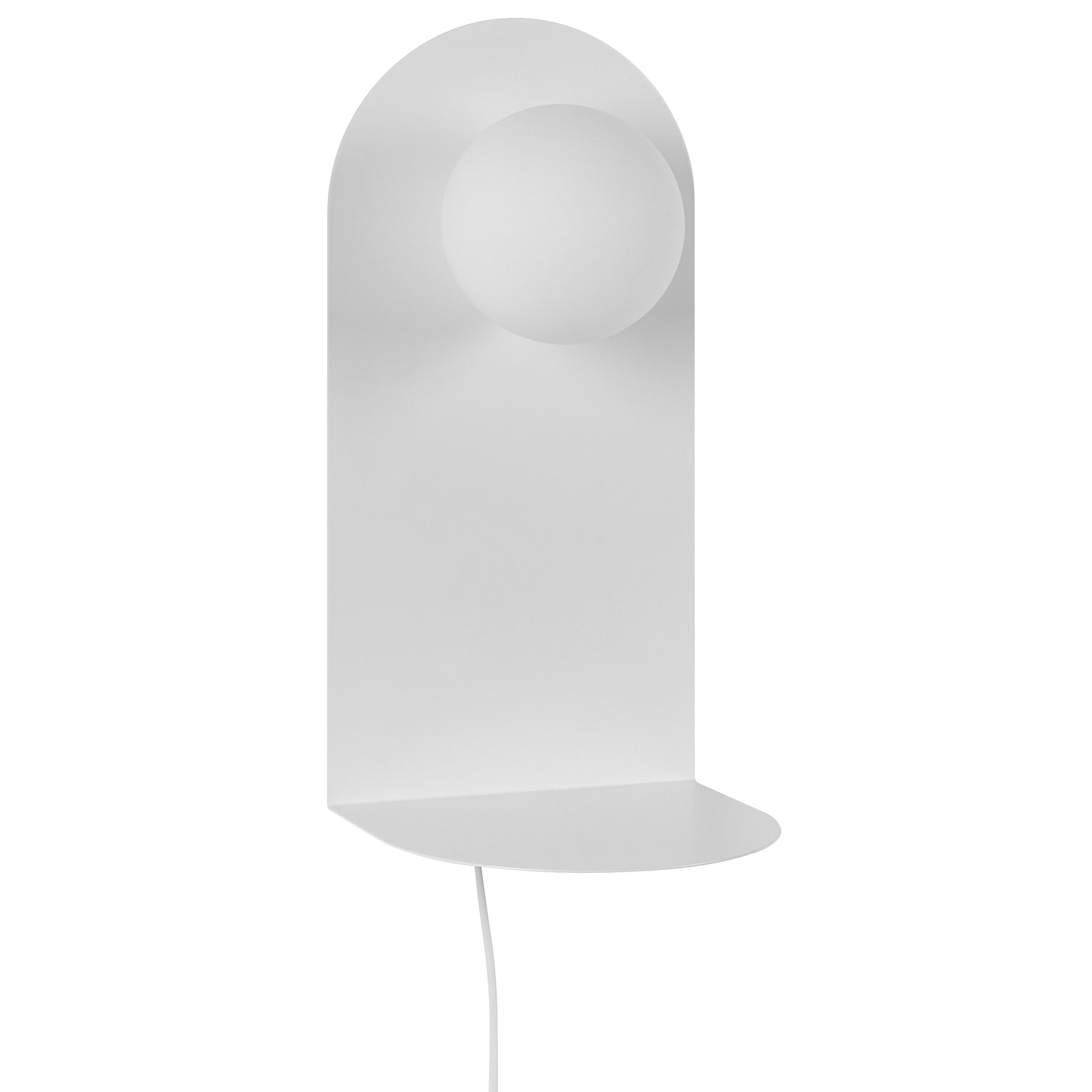 Wandlamp metaal wit MAPI