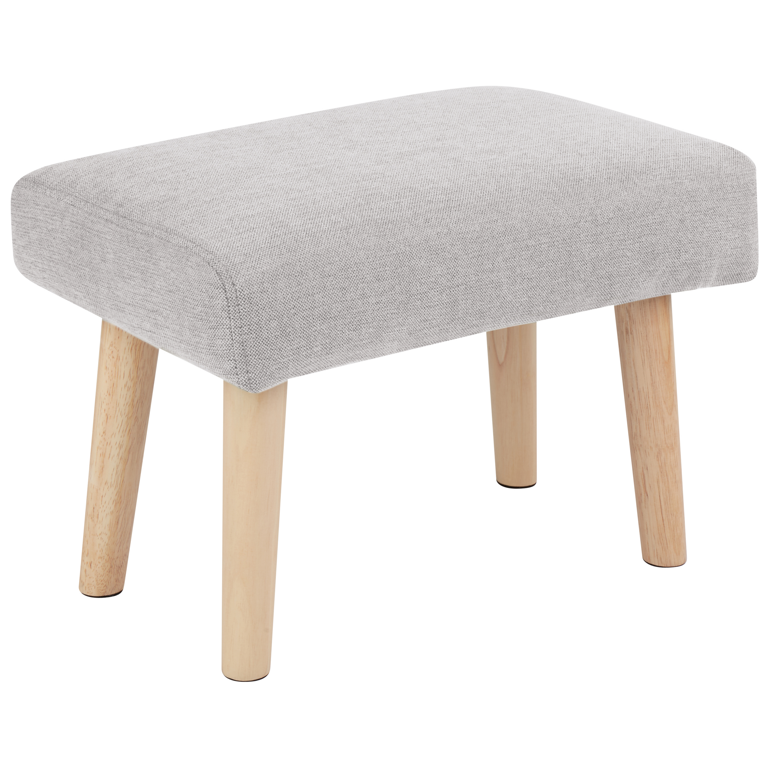 Hocker stof lichtgrijs TAKOMA II