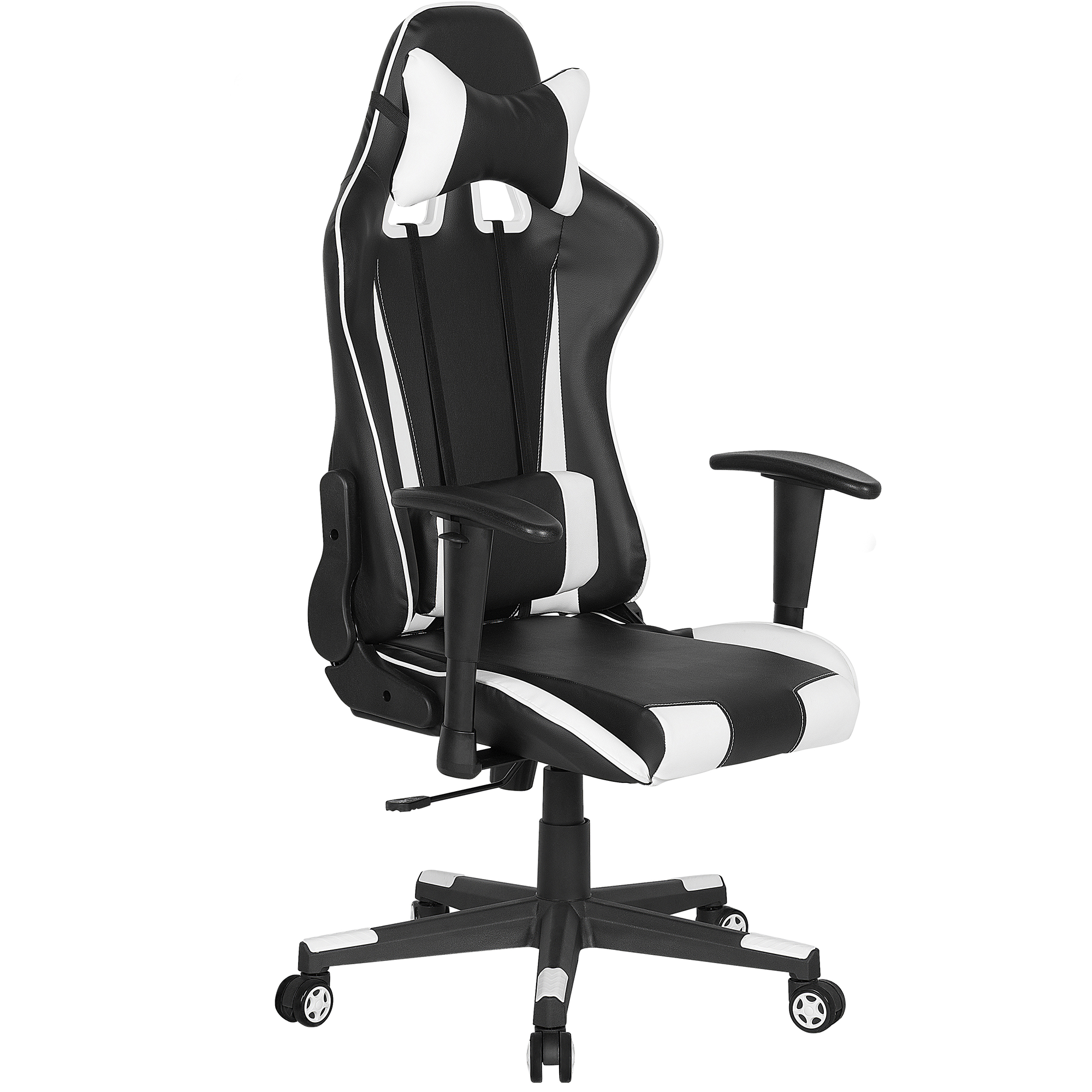 Bureaustoel Kunstleer Wit GAMER