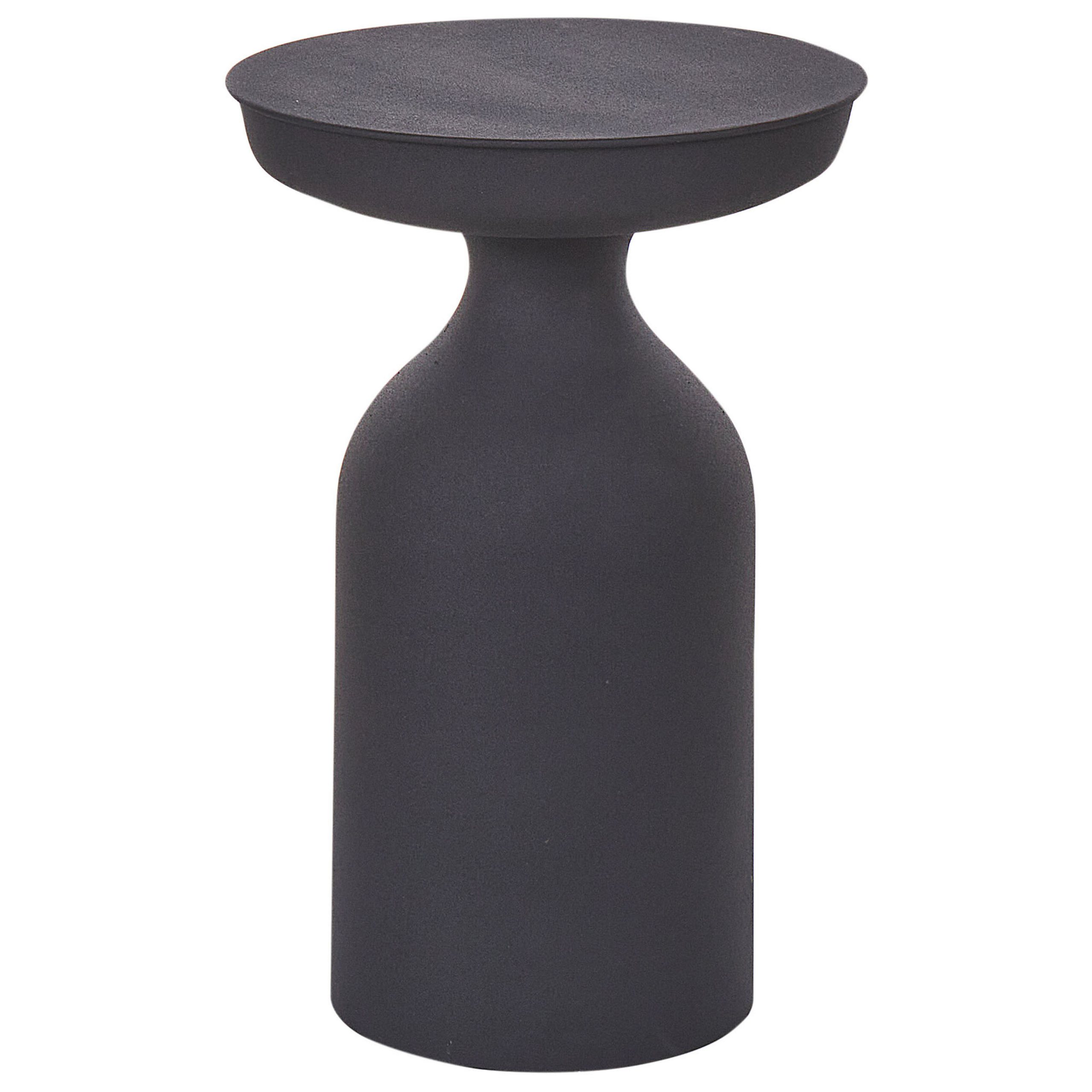 Bijzettafel metaal zwart TENJO