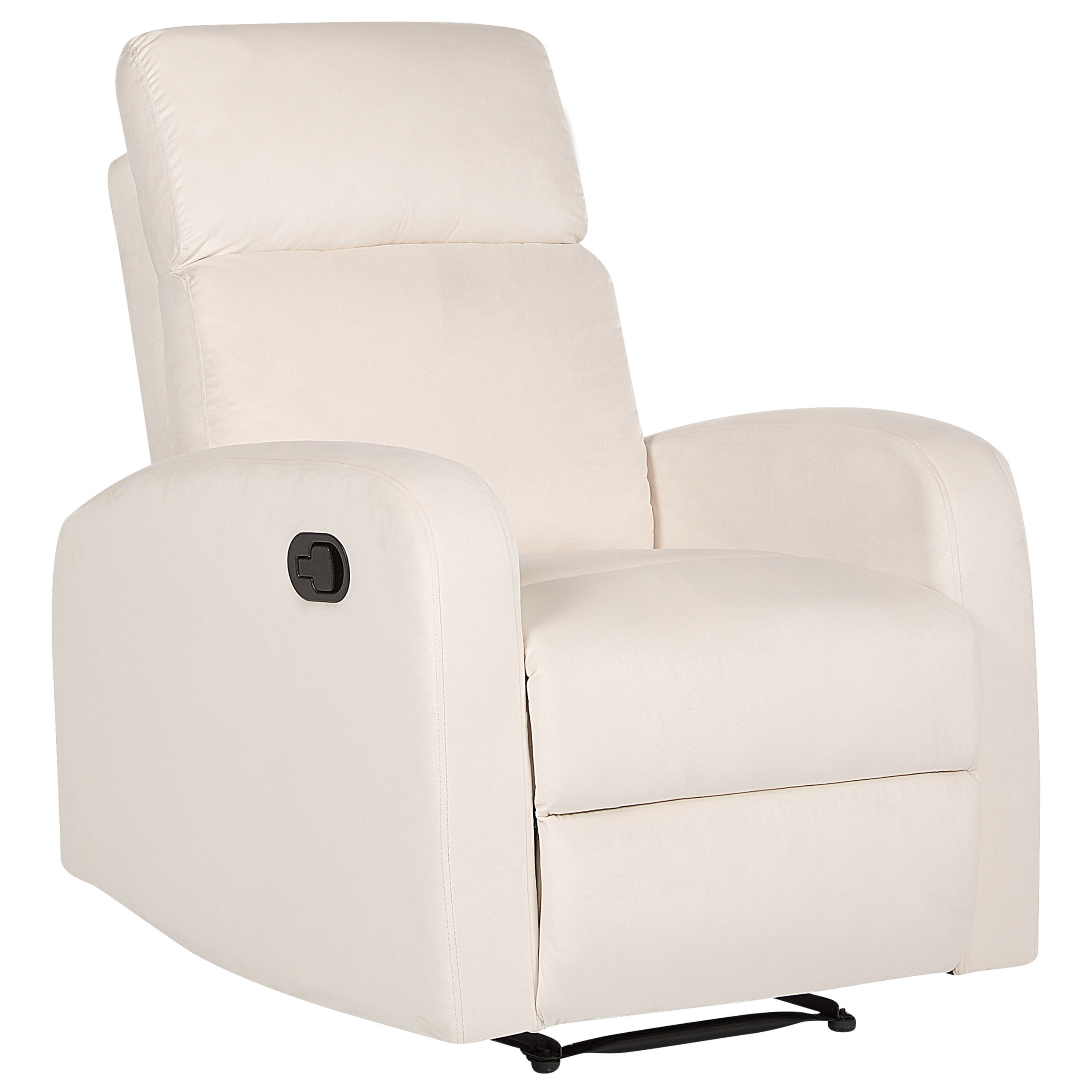 Fauteuil Fluweel Crème VERDAL