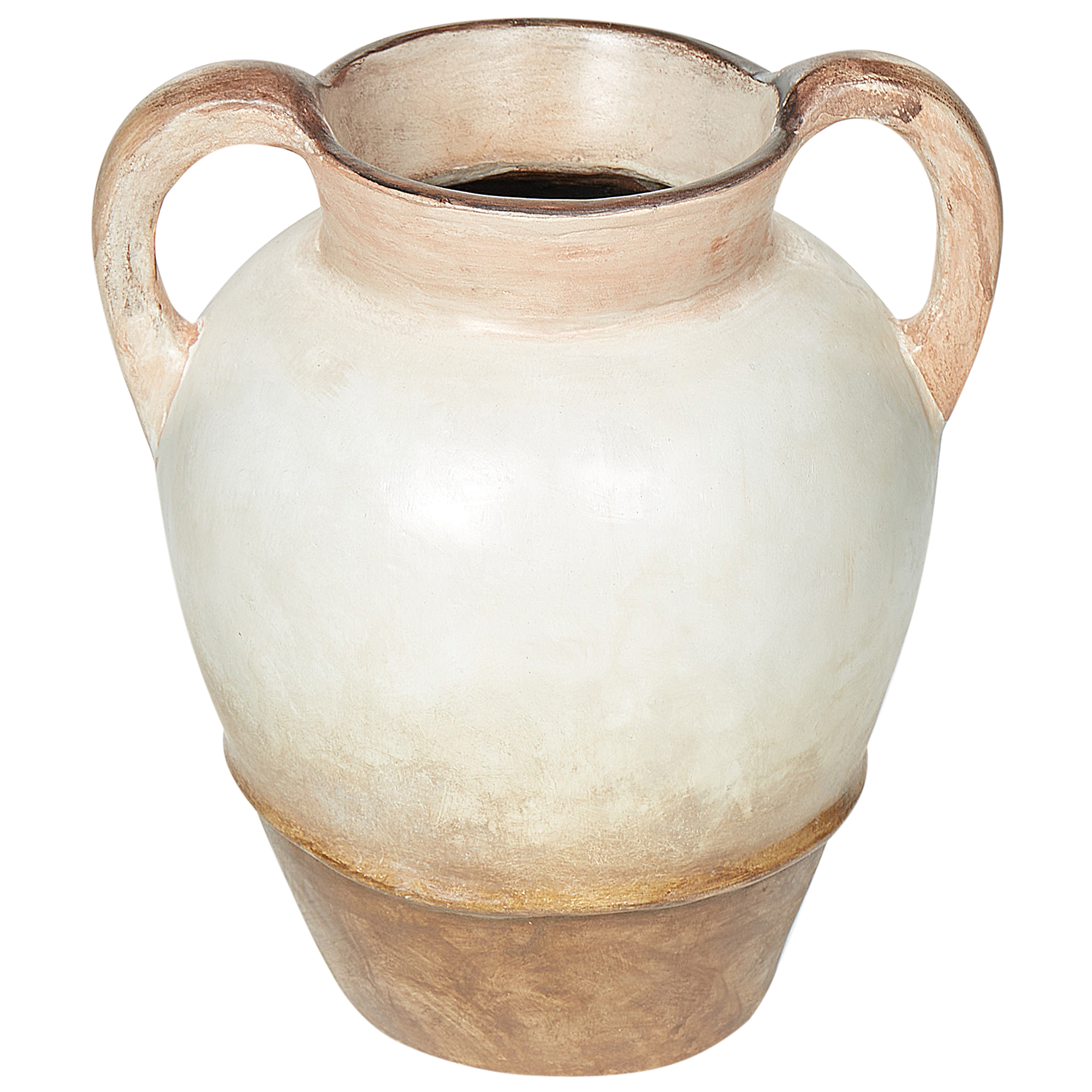 Terracotta Decovaas 36 cm Beige Bruin BANTING