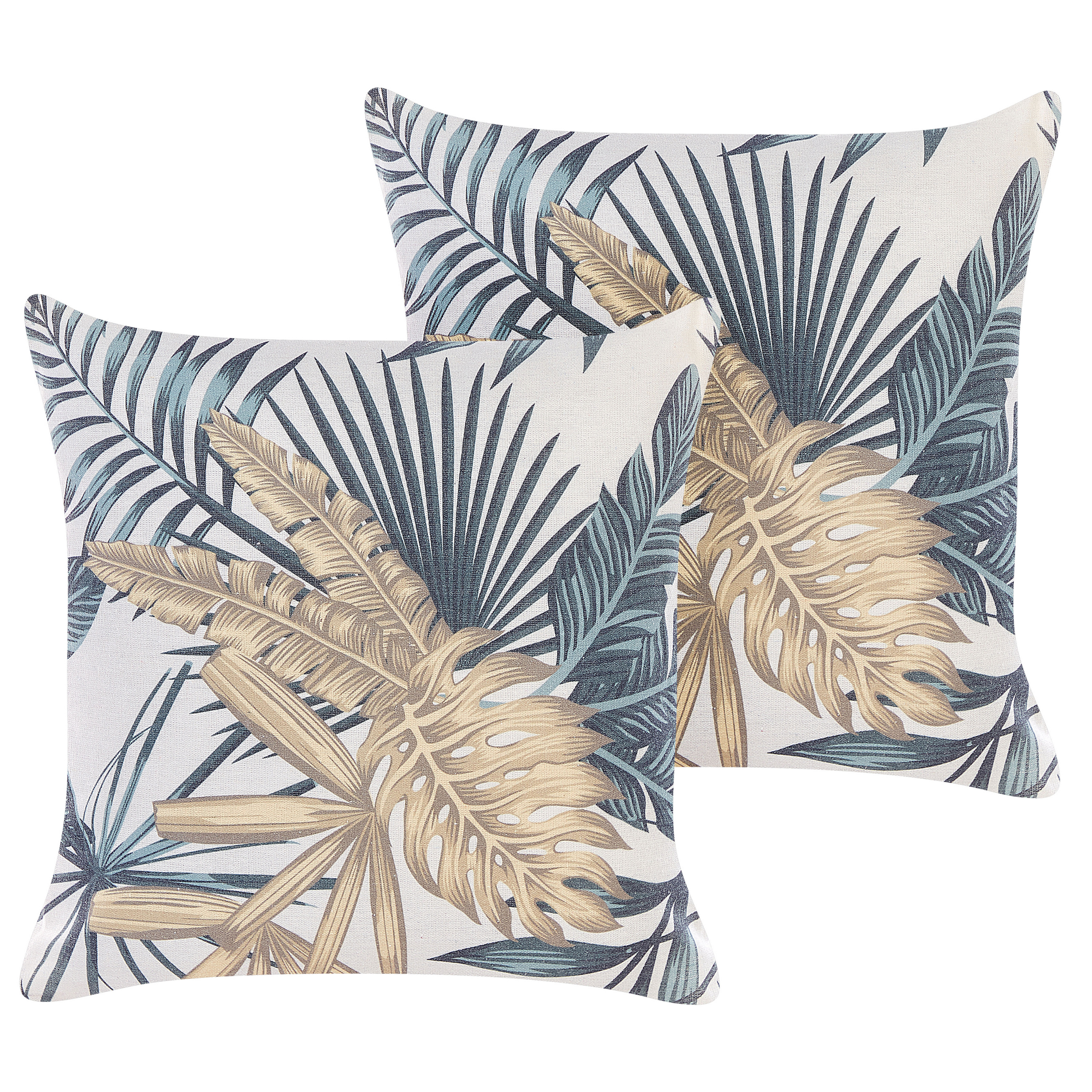 Set van 2 kussens Multicolor TAGETES 45 x 45 cm