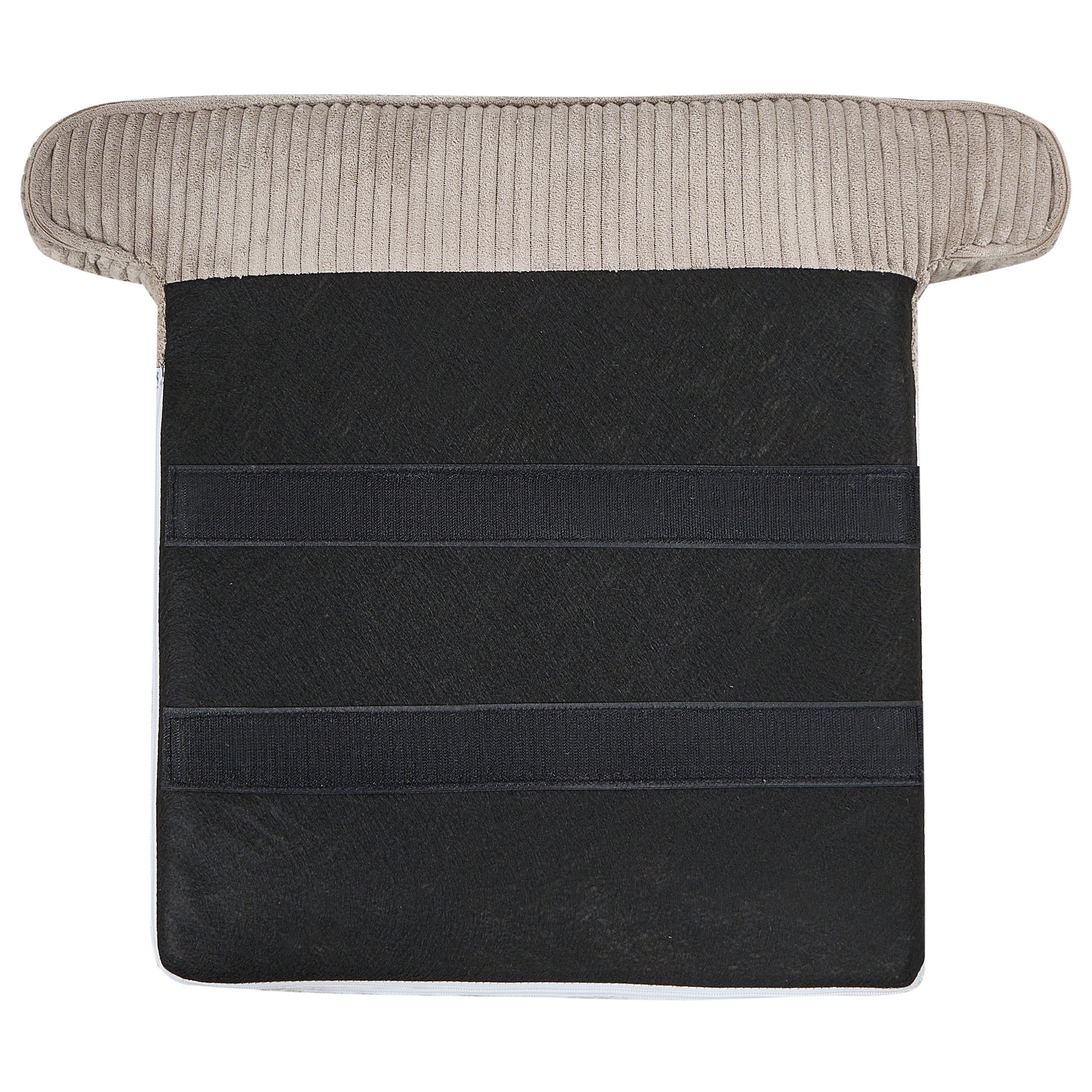 ABSON High Back Armchair Velour Beige [10]