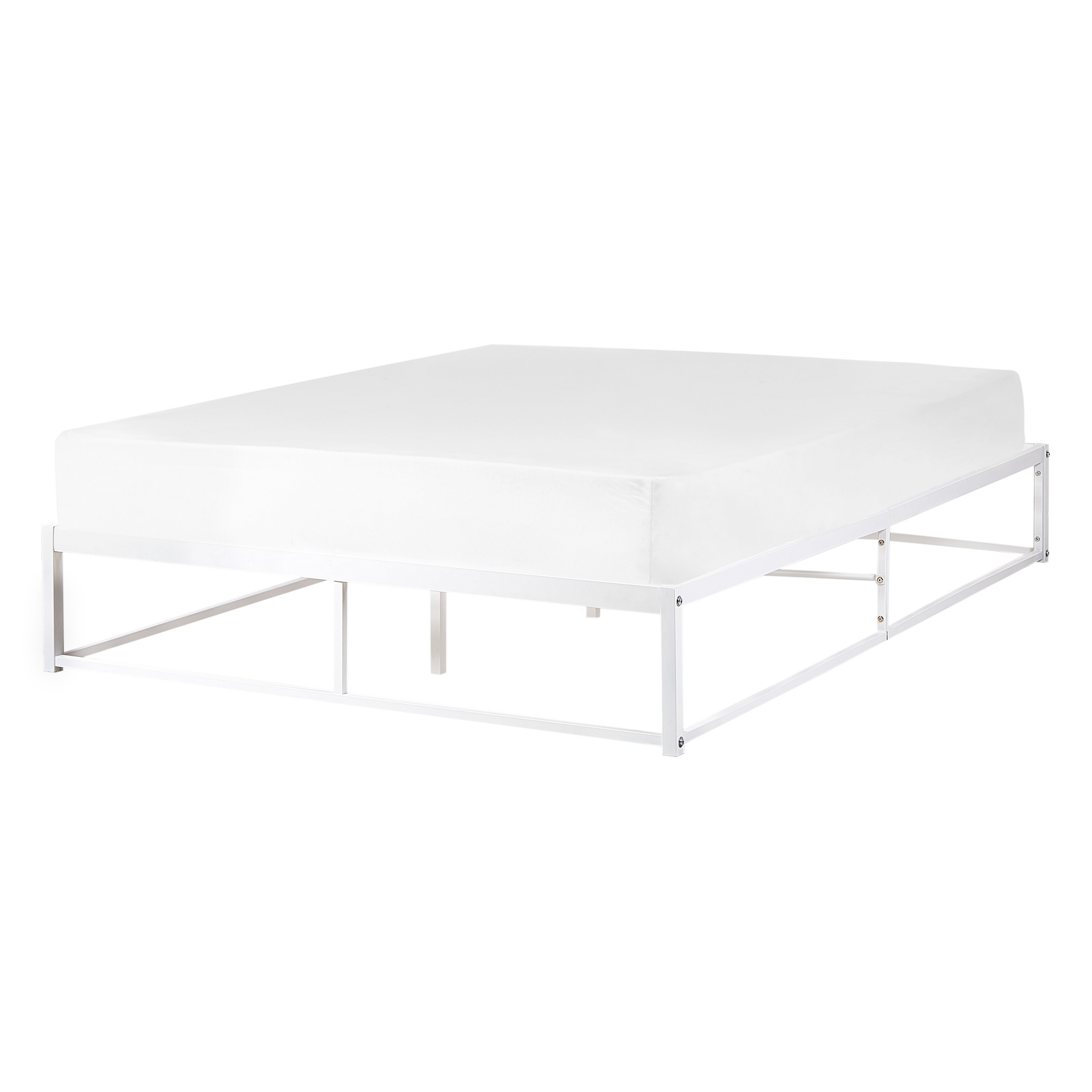 Bed metaal wit 140 x 200 cm VIRY