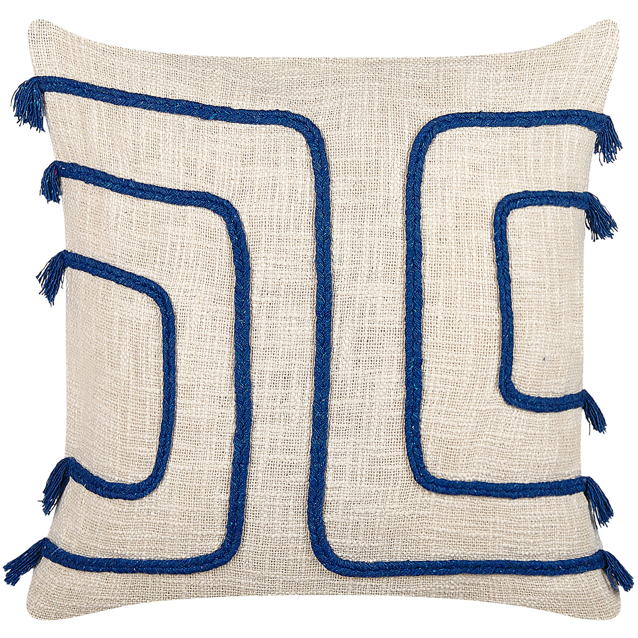 Sierkussen Katoen Marineblauw PLEIONE 45 x 45 cm