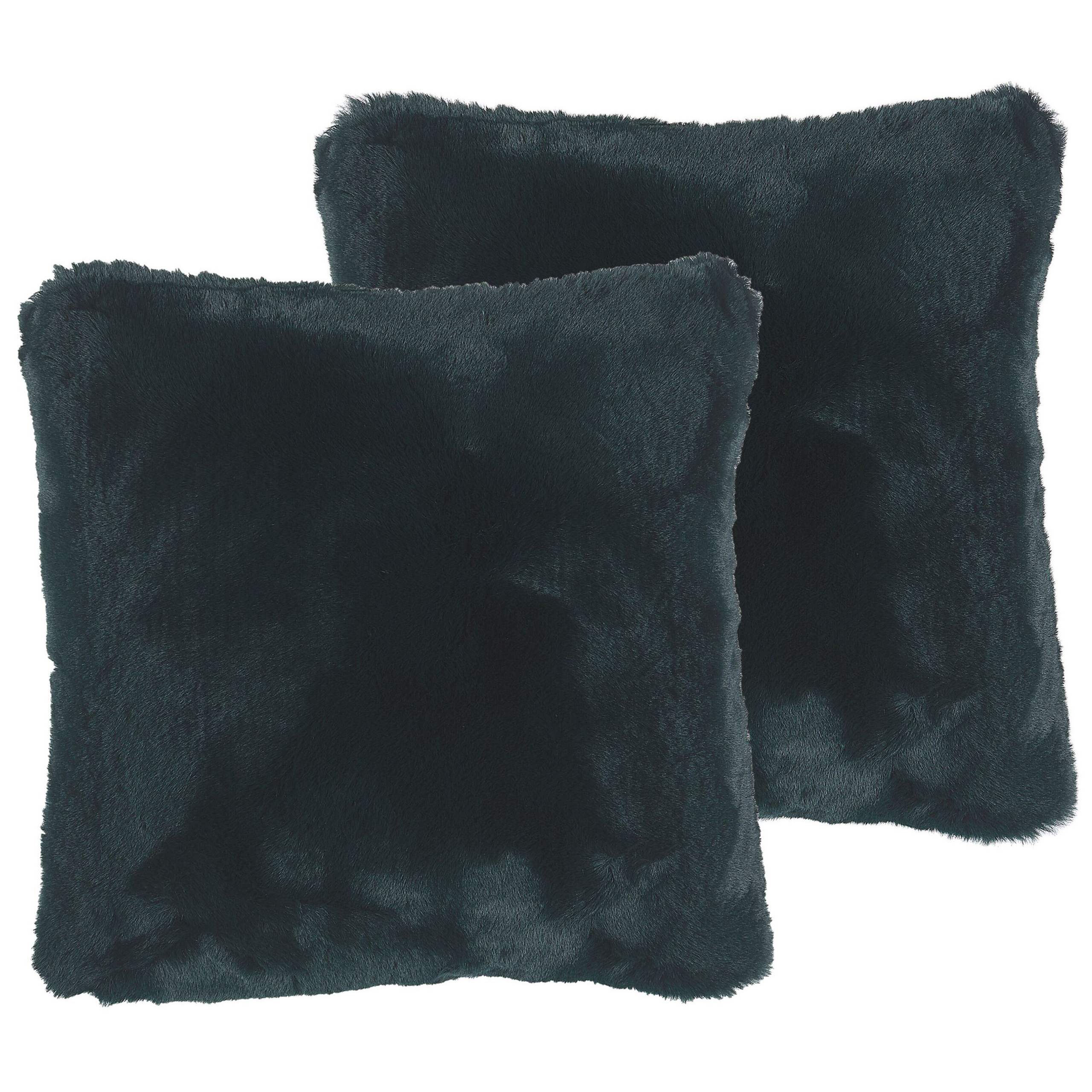 Set van 2 kussens Donkergroen TANDUR 42 x 42 cm