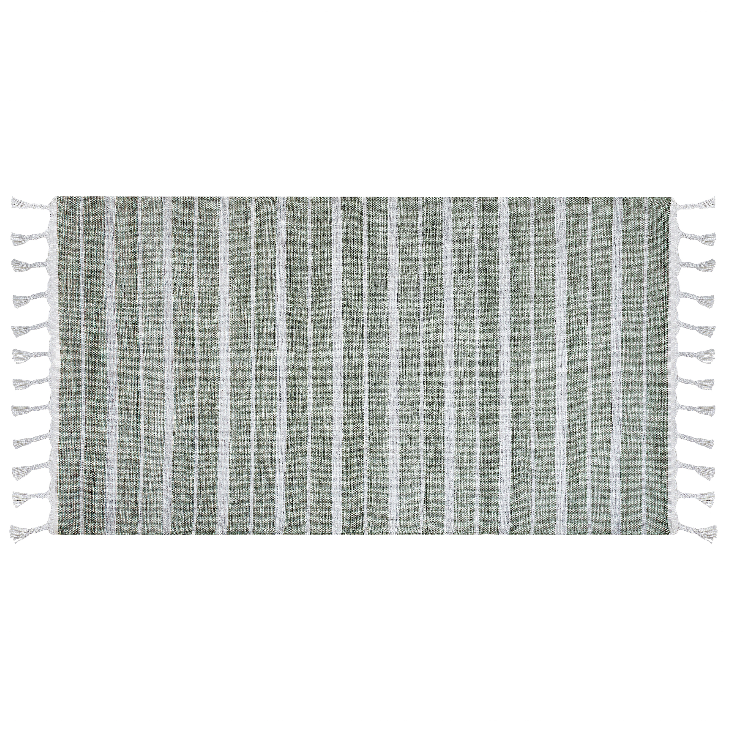 Vloerkleed synthetisch groen 80 x 150 cm BADEMLI