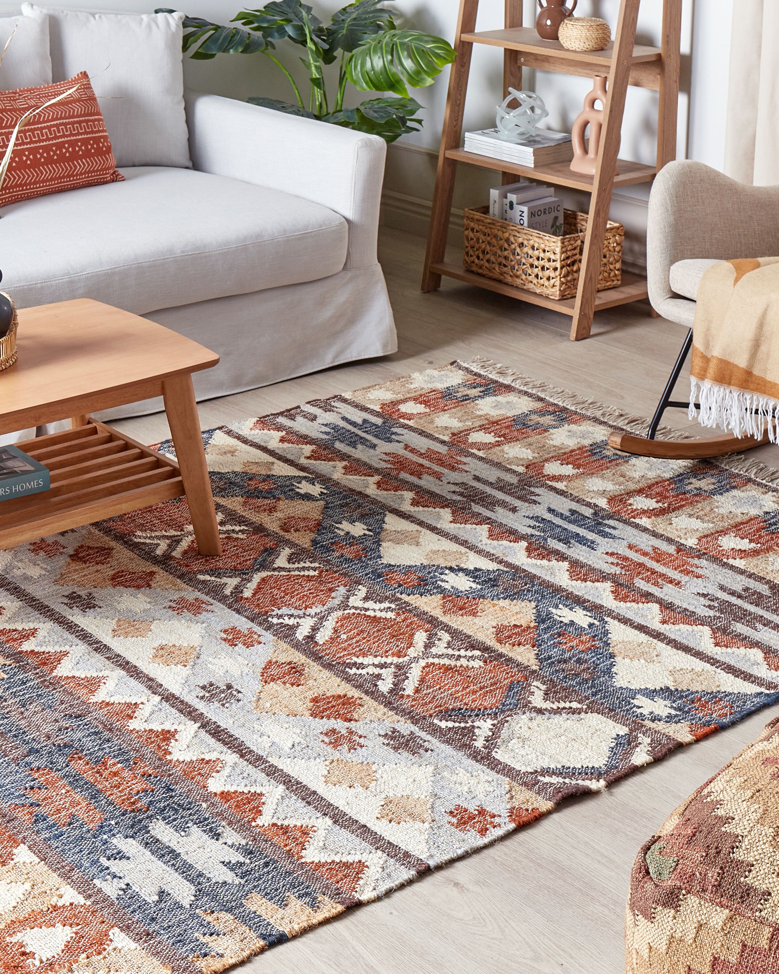 Covoare - Covor KALFA Multicolor 160 x 230 cm Iută