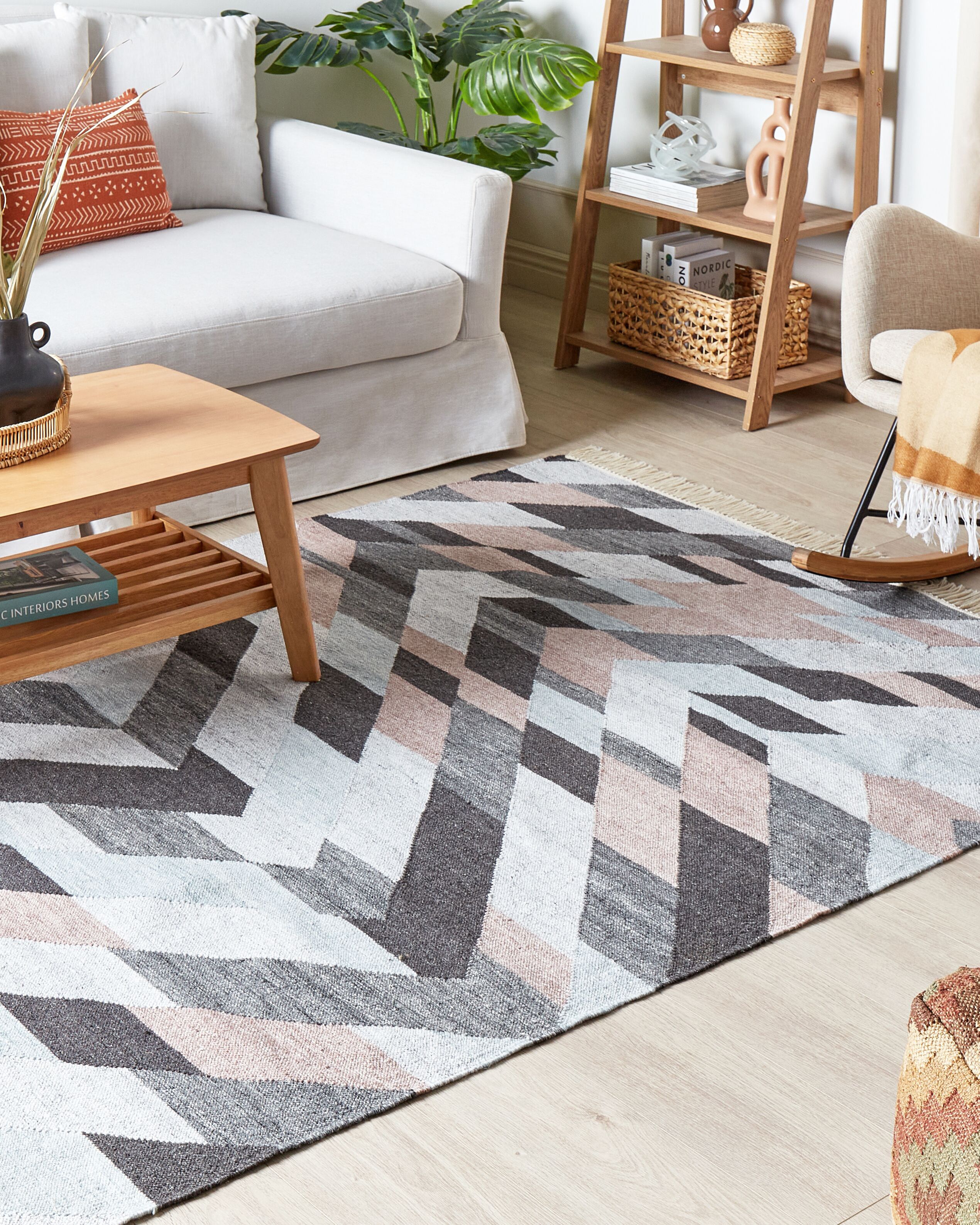 Covoare - Covor NAKKAS Multicolor 160 x 230 cm Iută