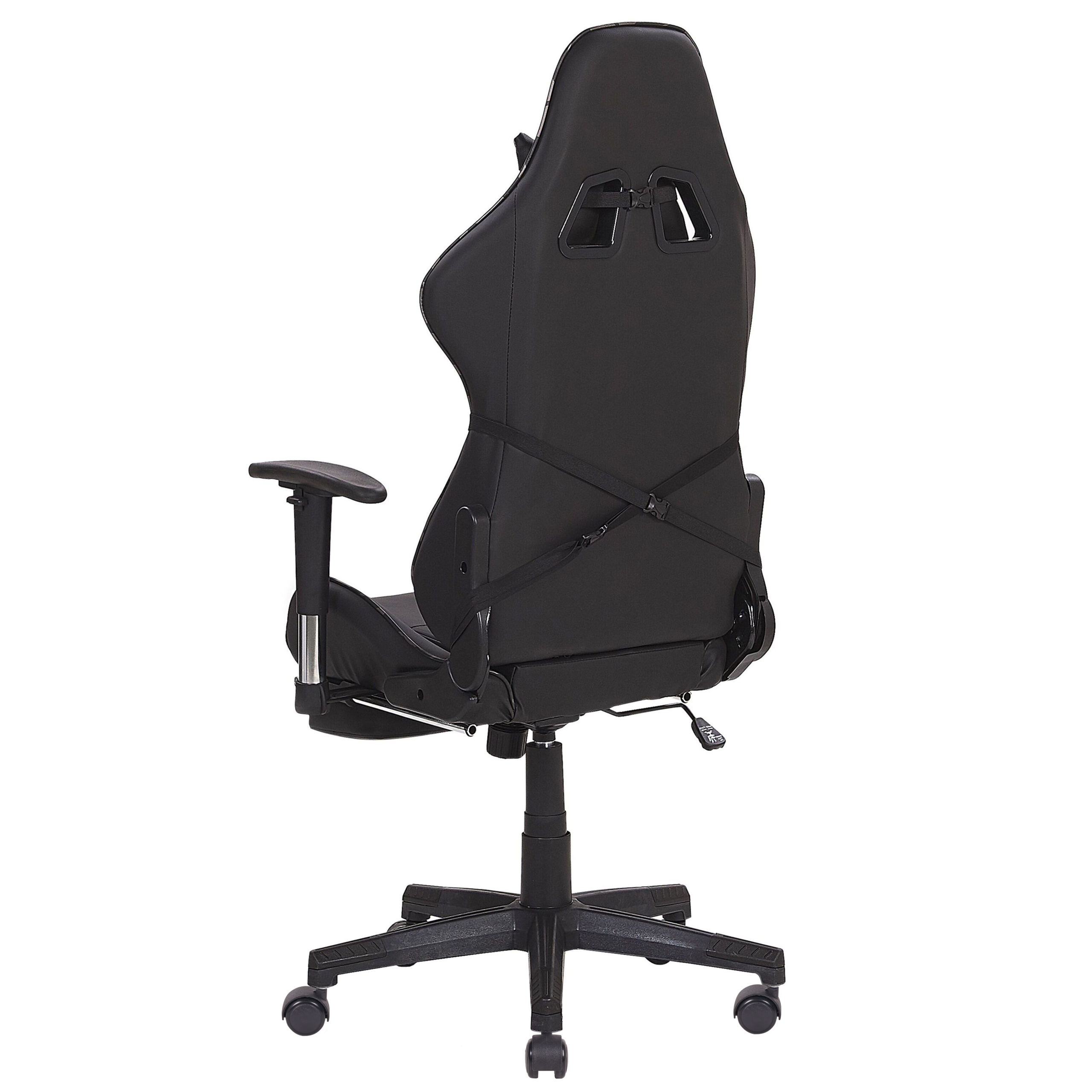 Gaming chair VICTORY Eco-leather Dark grey [5]
