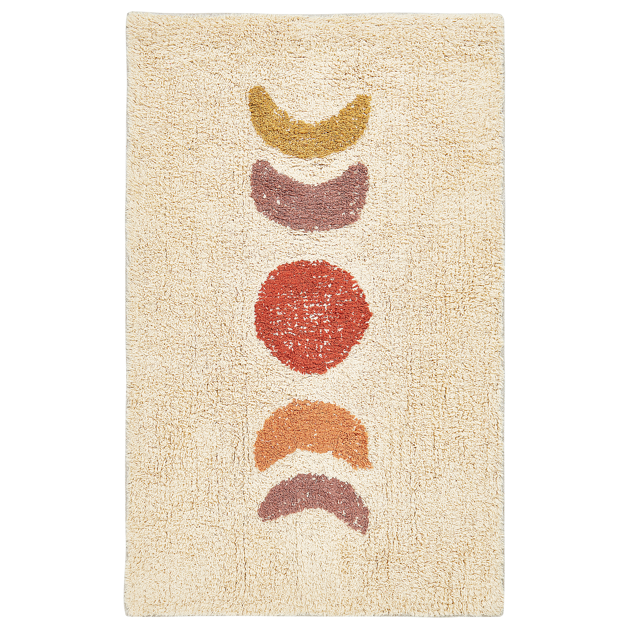 Badmat katoen beige 50 x 80 cm ESME