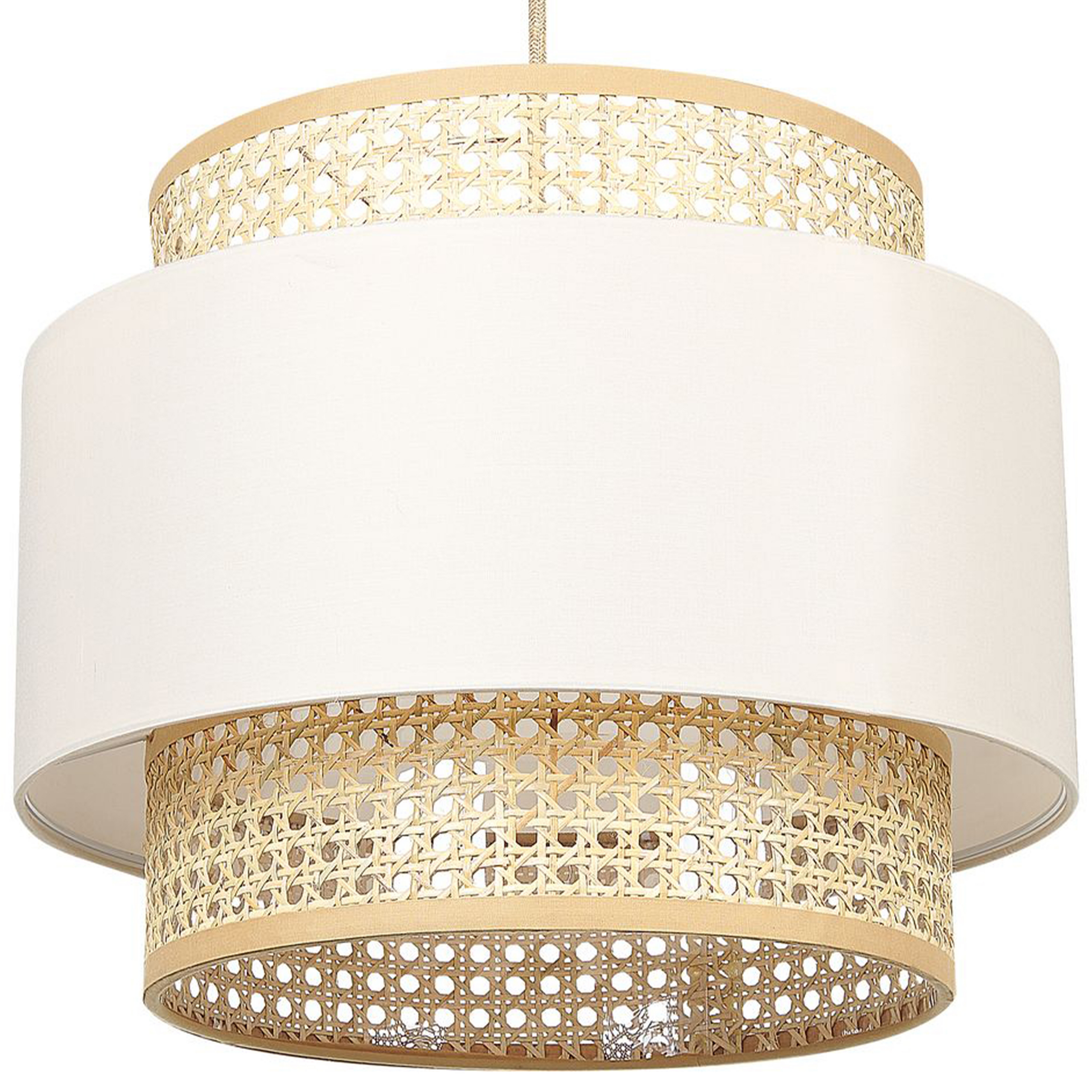 Hanglamp beige/naturel YUMURI