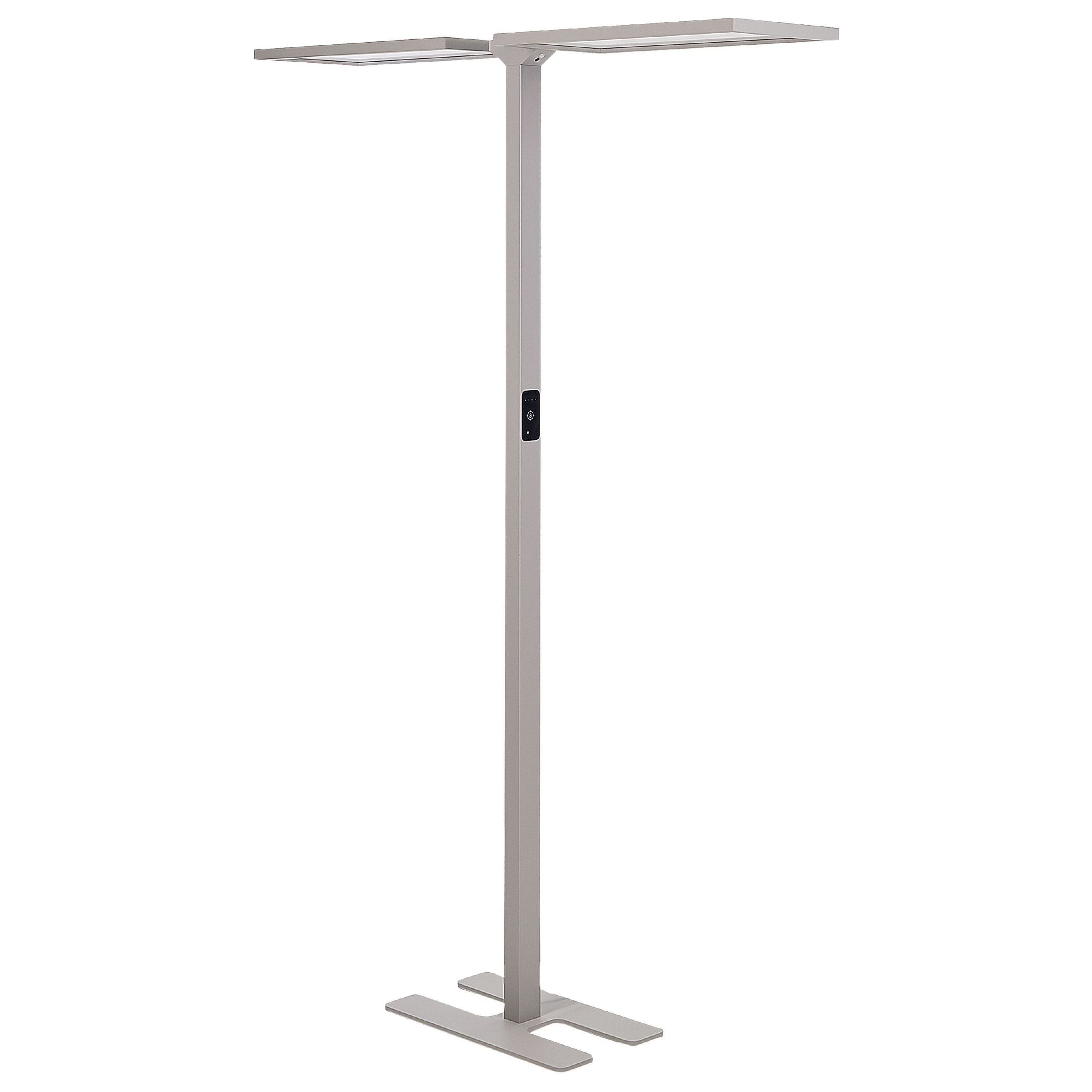 Staande lamp LED zilver SCULPTOR