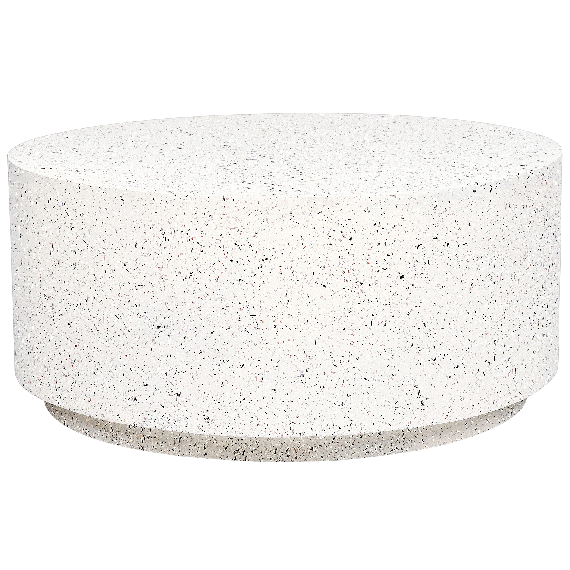 Salontafel Lichtbeton (MgO) Terrazzo-effect Gebroken wit TREZZO