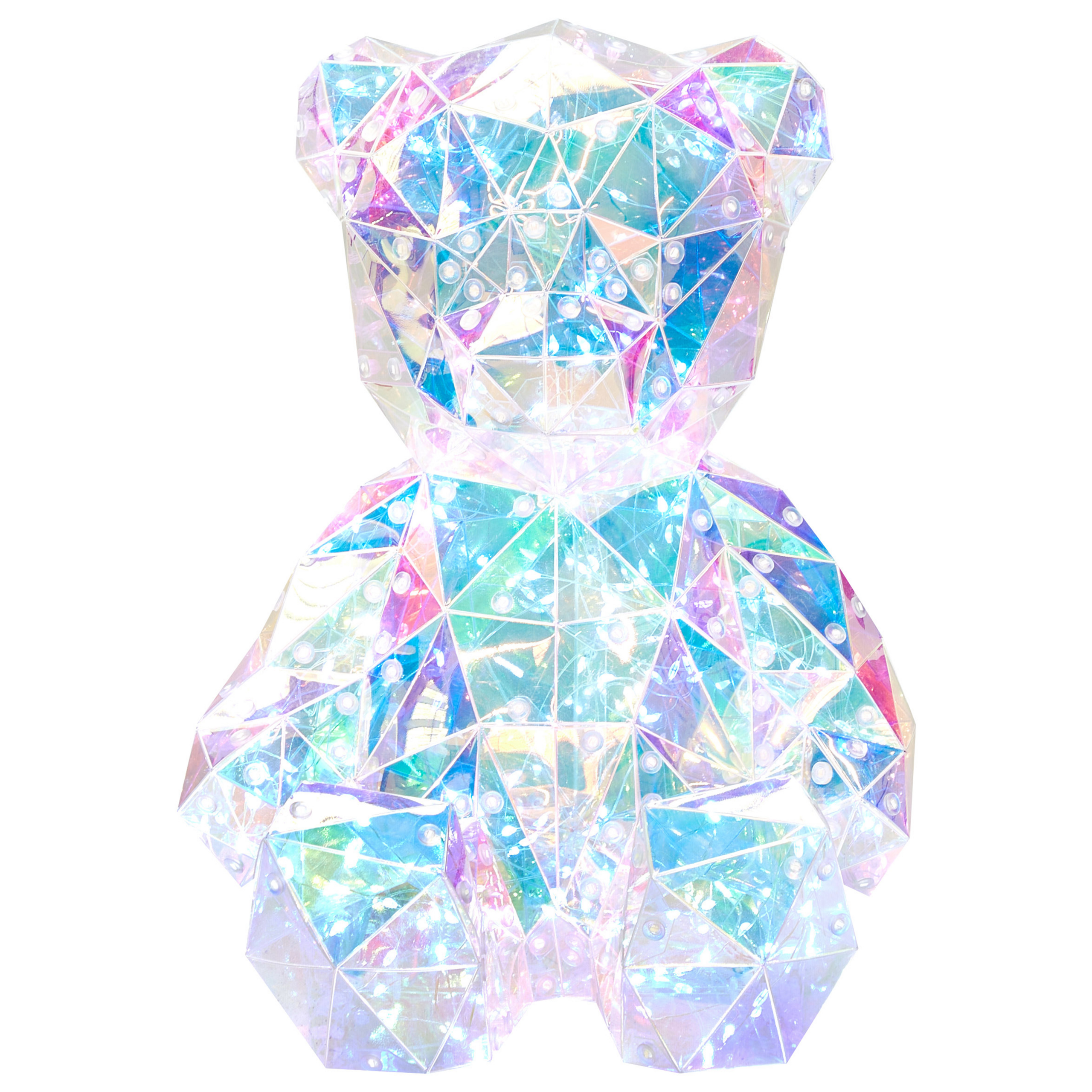 LED-decoratie teddybeer meerkleurig HADAR