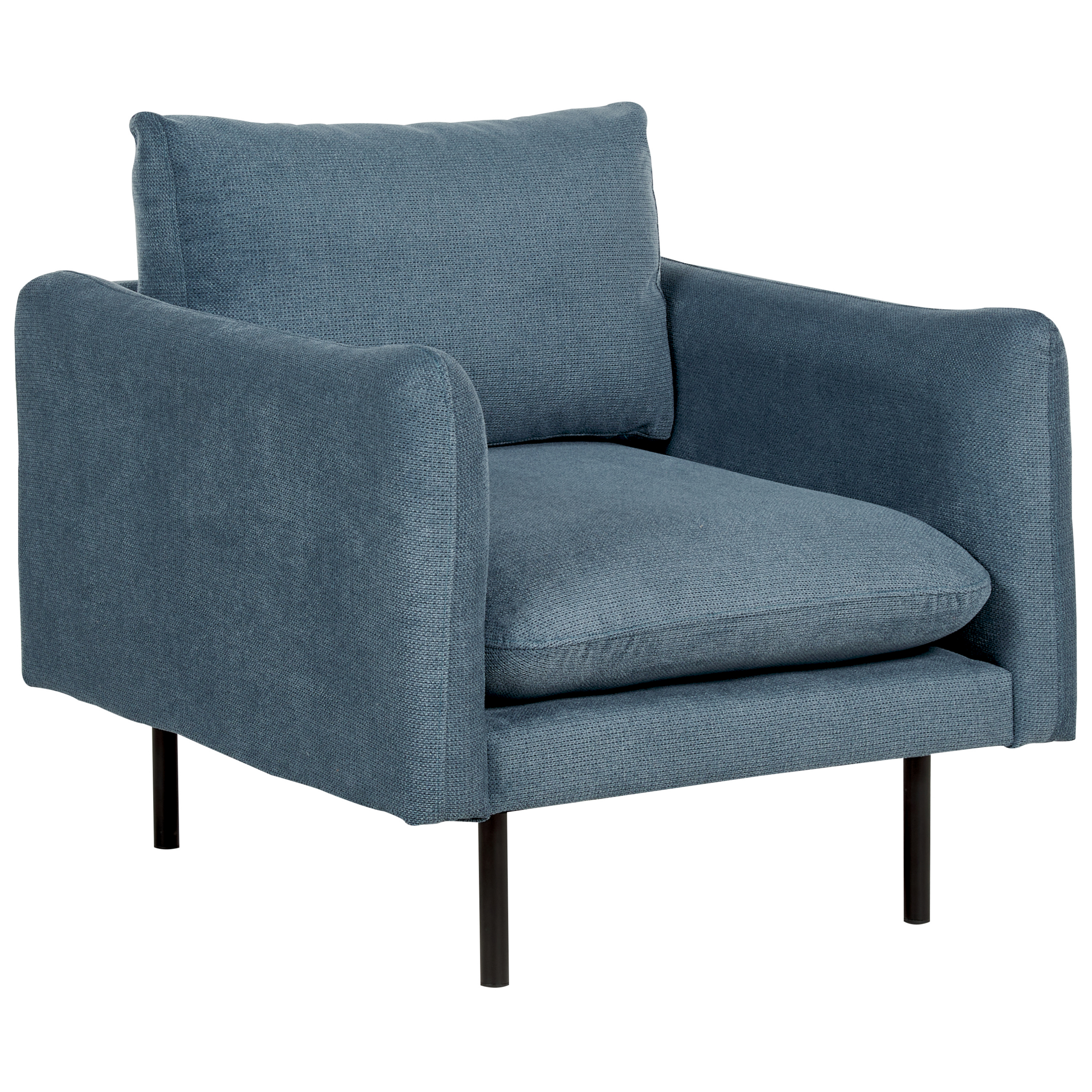 Fauteuil Chenille Blauw VINTERBRO