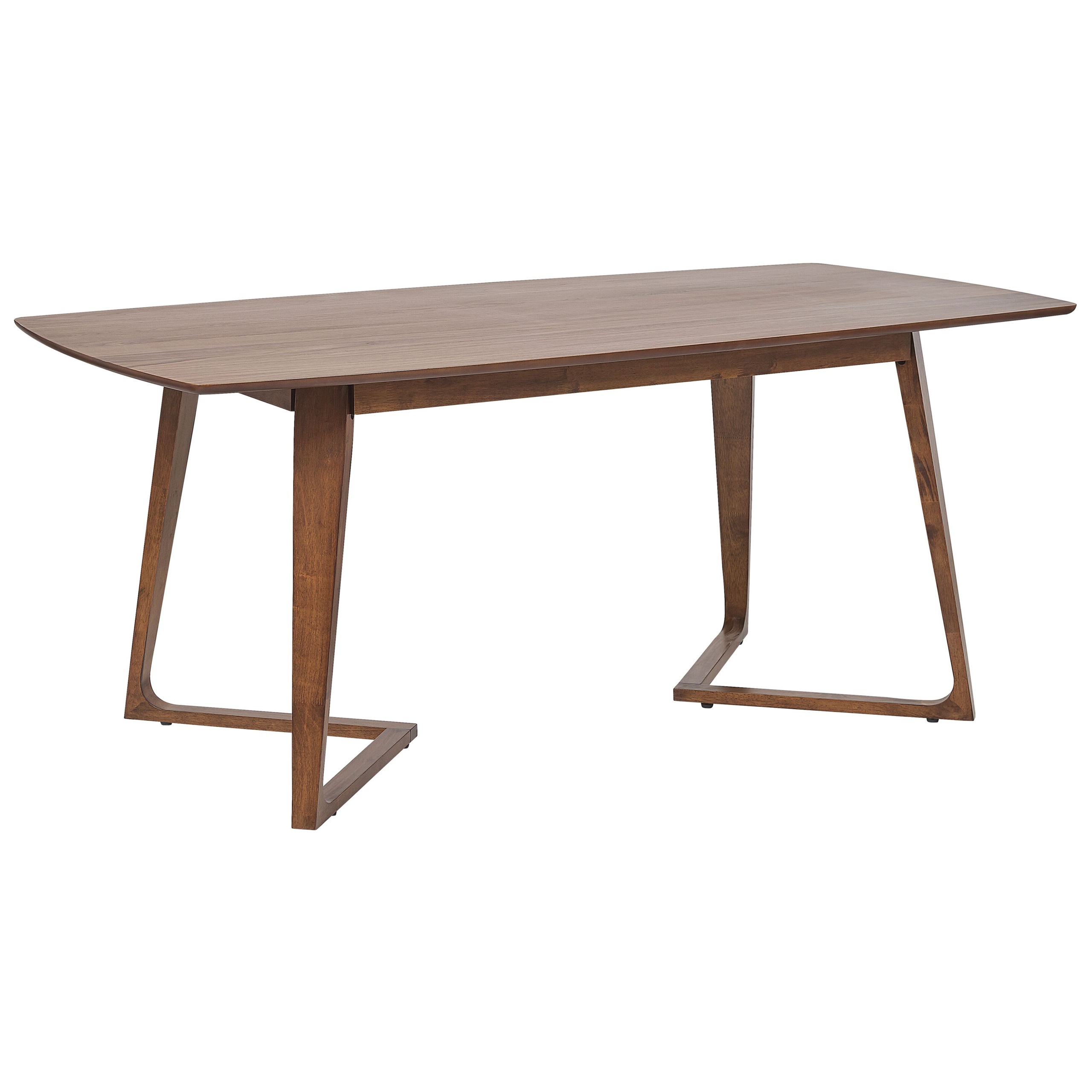 Eettafel MDF donkerbruin 180 x 90 cm HUXTER