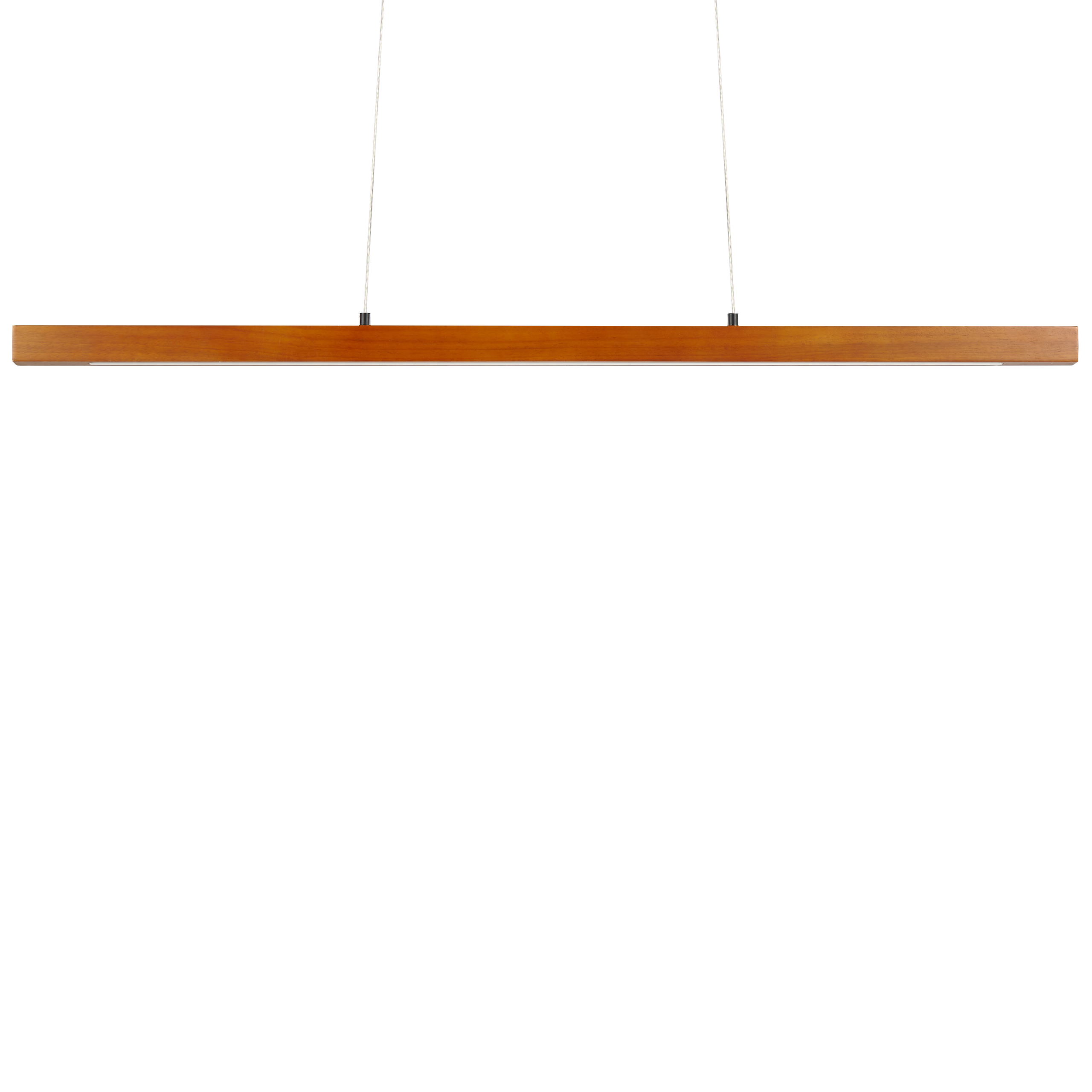 Hanglamp LED met dimmer donkerhout STEWARTS
