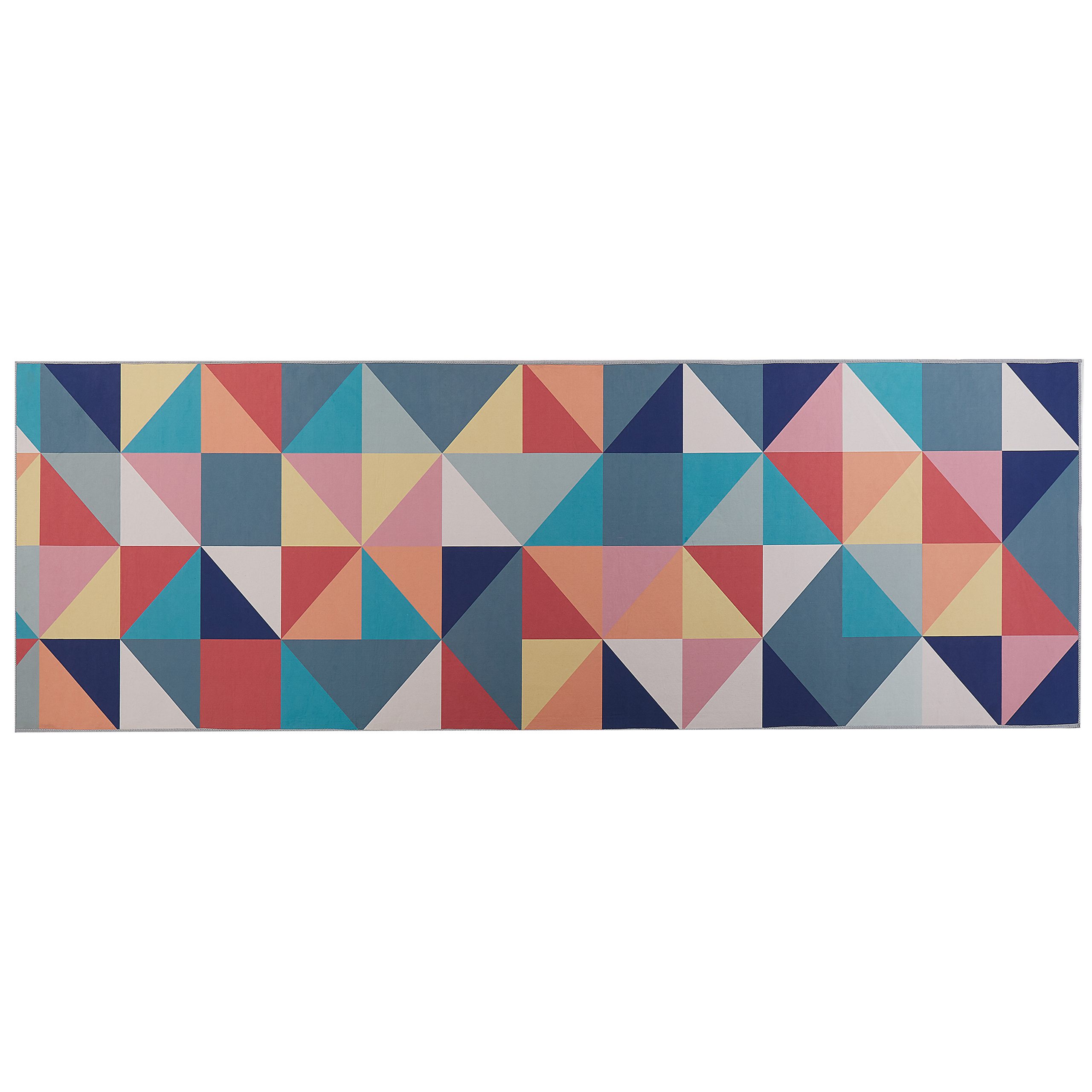 Vloerkleed polyester meerkleurig 70 x 200 cm VILLUKURI