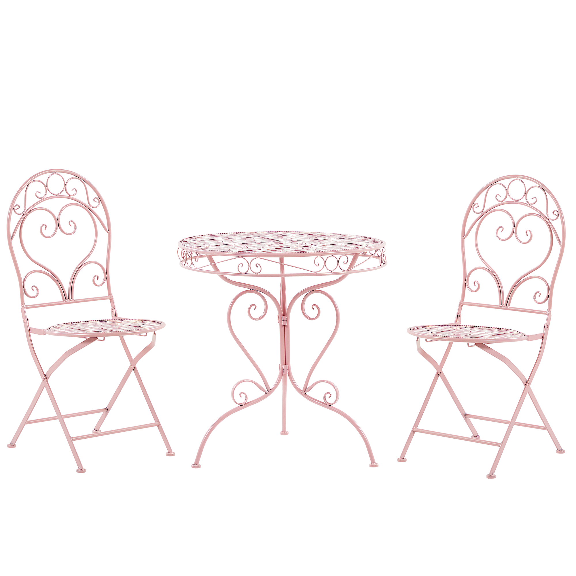 Bistroset Metaal Roze ALBINIA