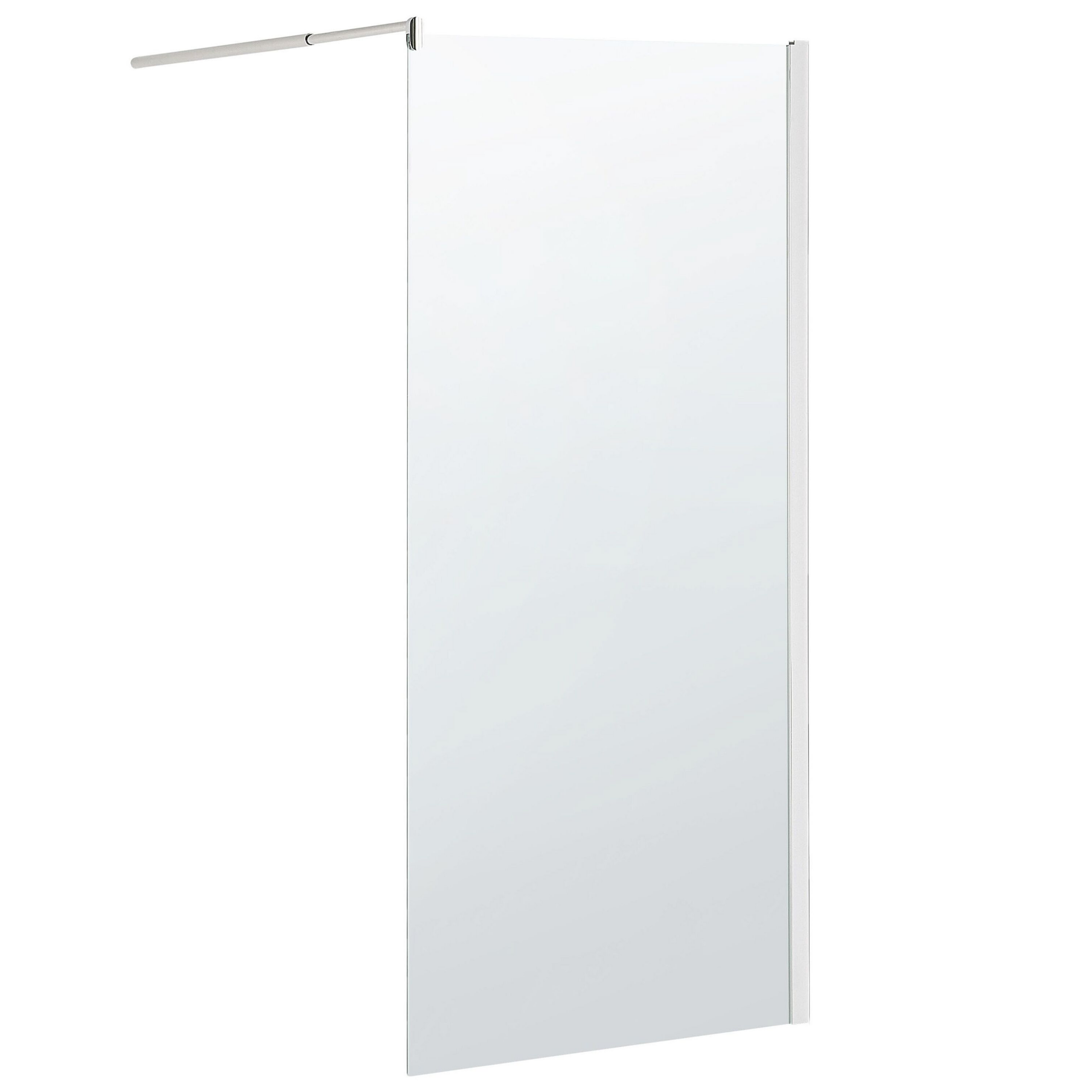 Douchescherm 80 x 190 cm Zilver AHAUS