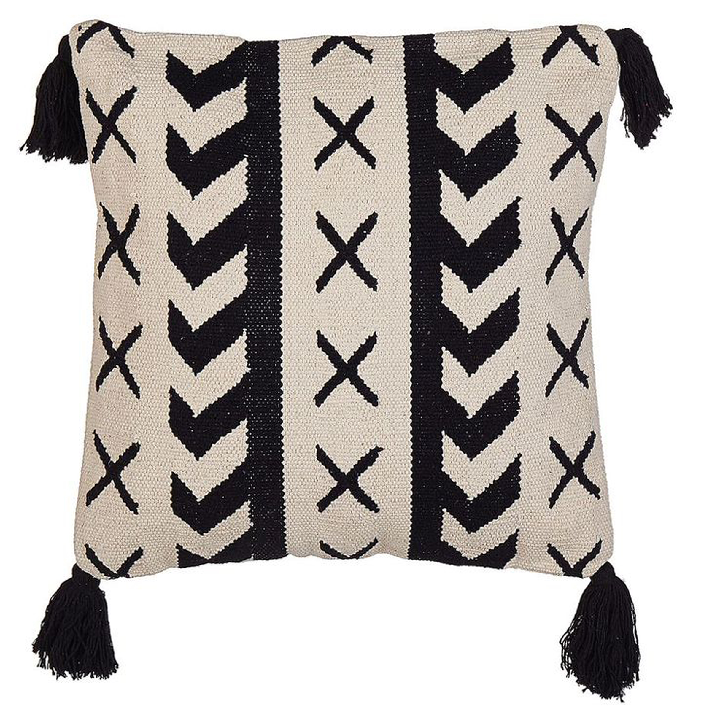 Sierkussen Katoen Beige DEADNETTLE 45 x 45 cm