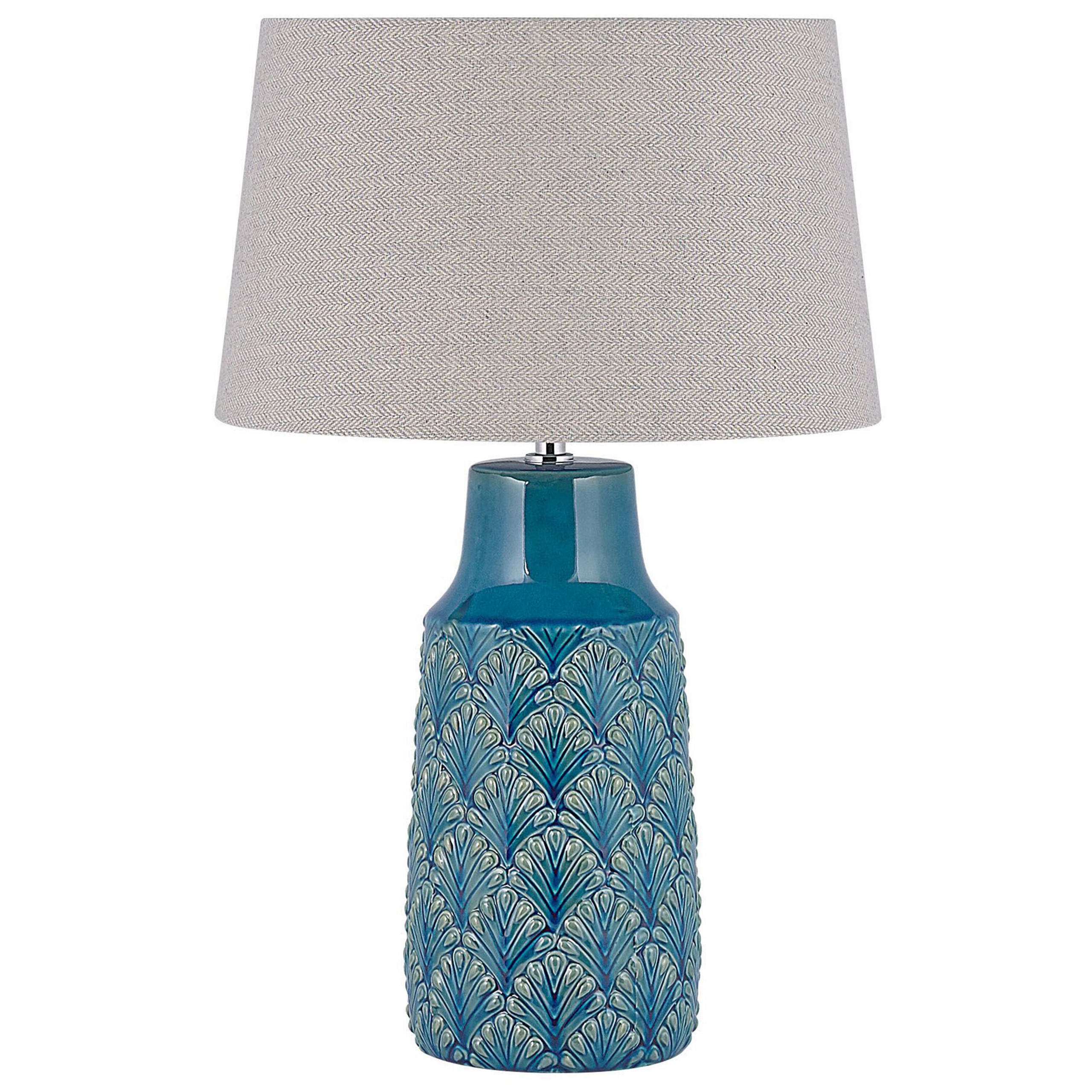Tafellamp keramiek blauw THAYA