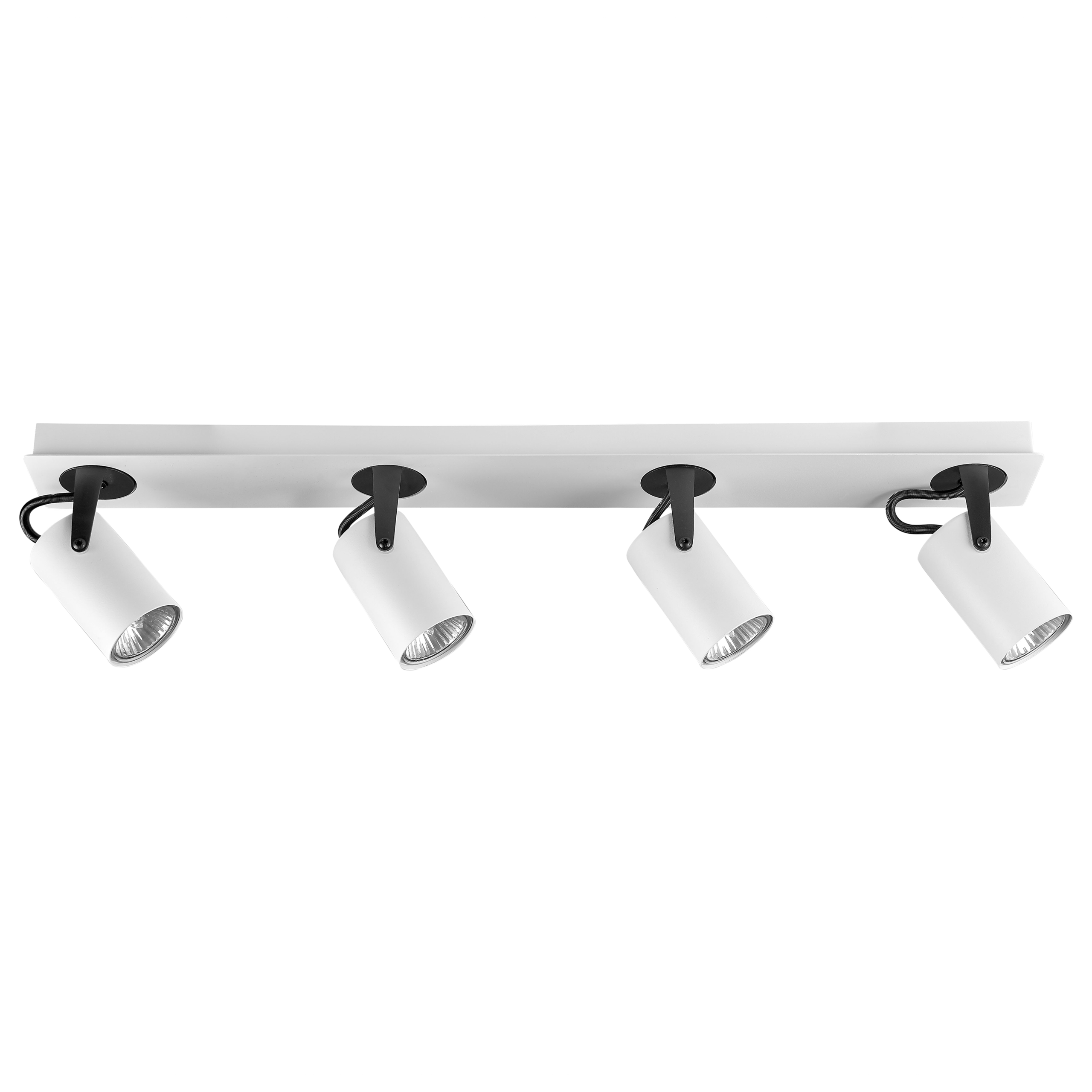 Plafondlamp 4 spots wit KLIP