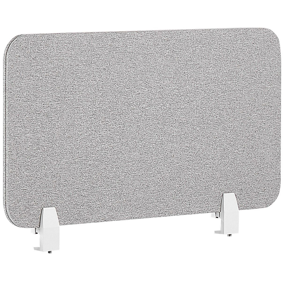 Image of Pannello Divisorio Grigio Chiaro Fonoassorbente 80 x 40 cm in Plastica PET